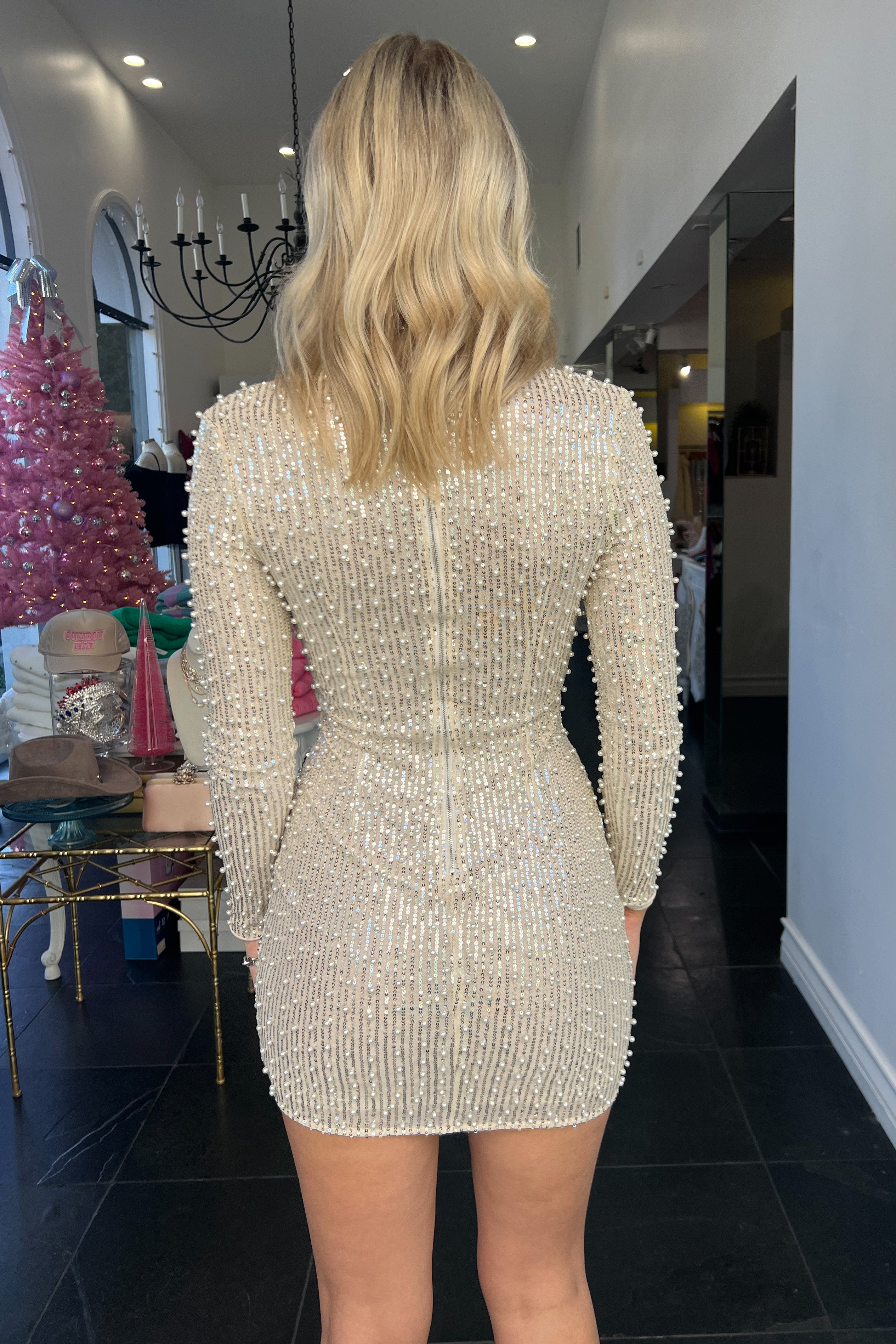 Fresh As A Pearl Dress-Pearl