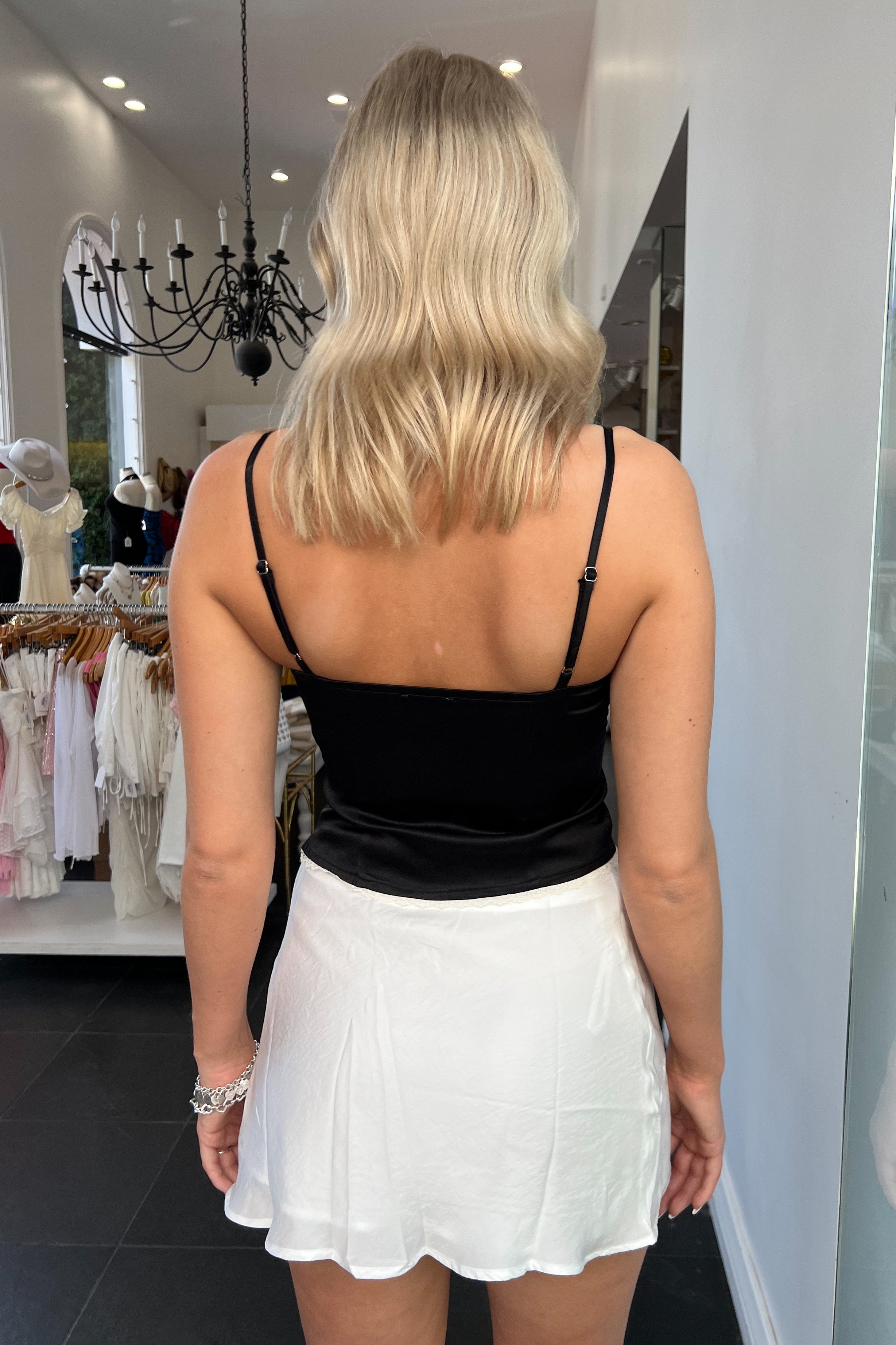 Sawyer Top-Black/Cream