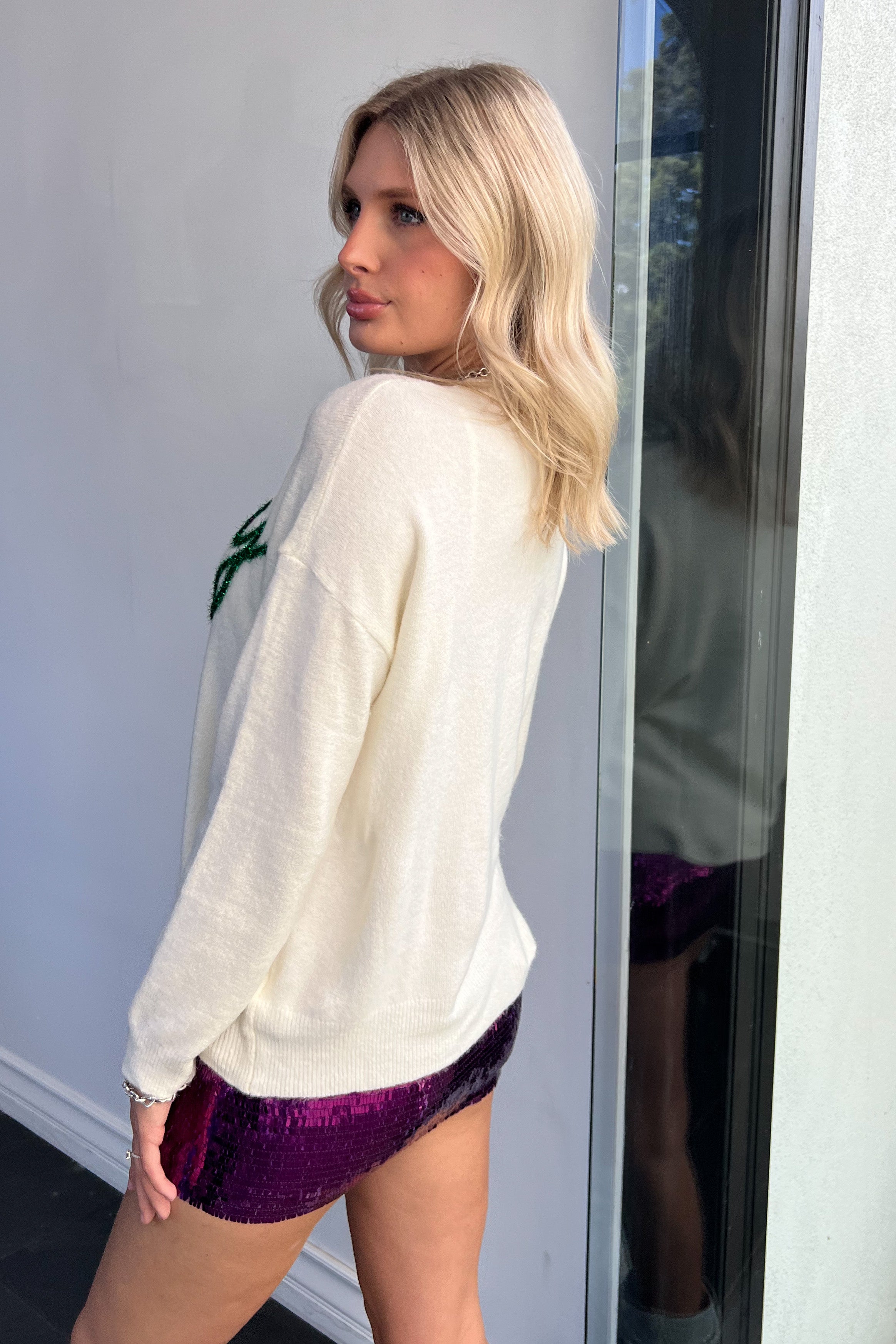 Kiss Me At Midnight Skirt-Purple