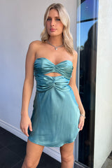 Zinnia Mini Dress-Blue