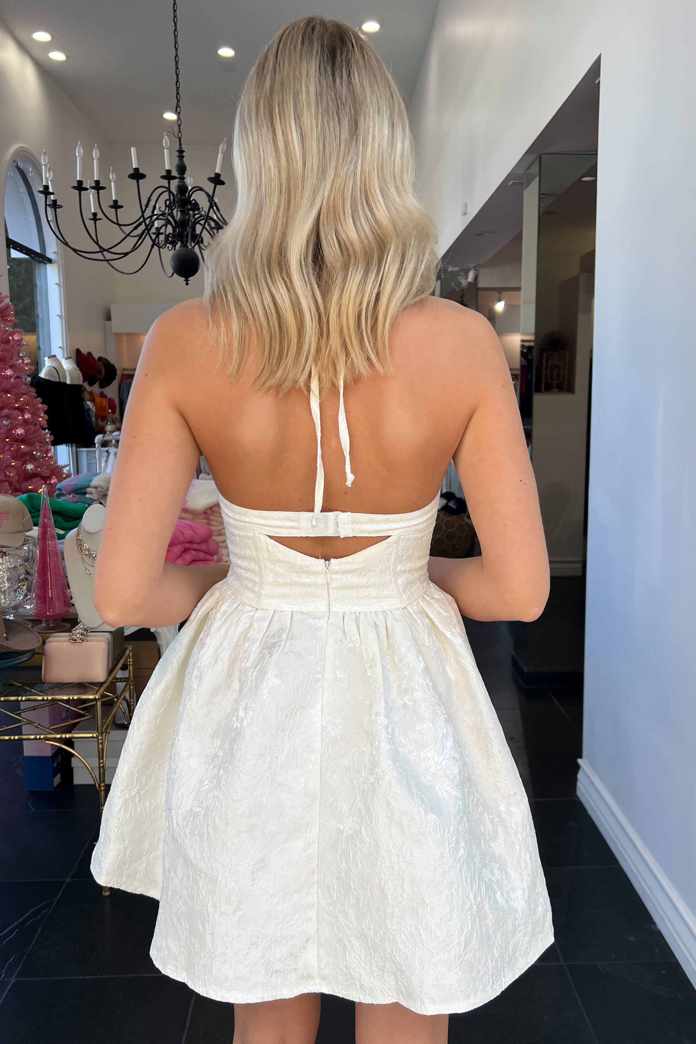 Bridgerton Dress-Ivory