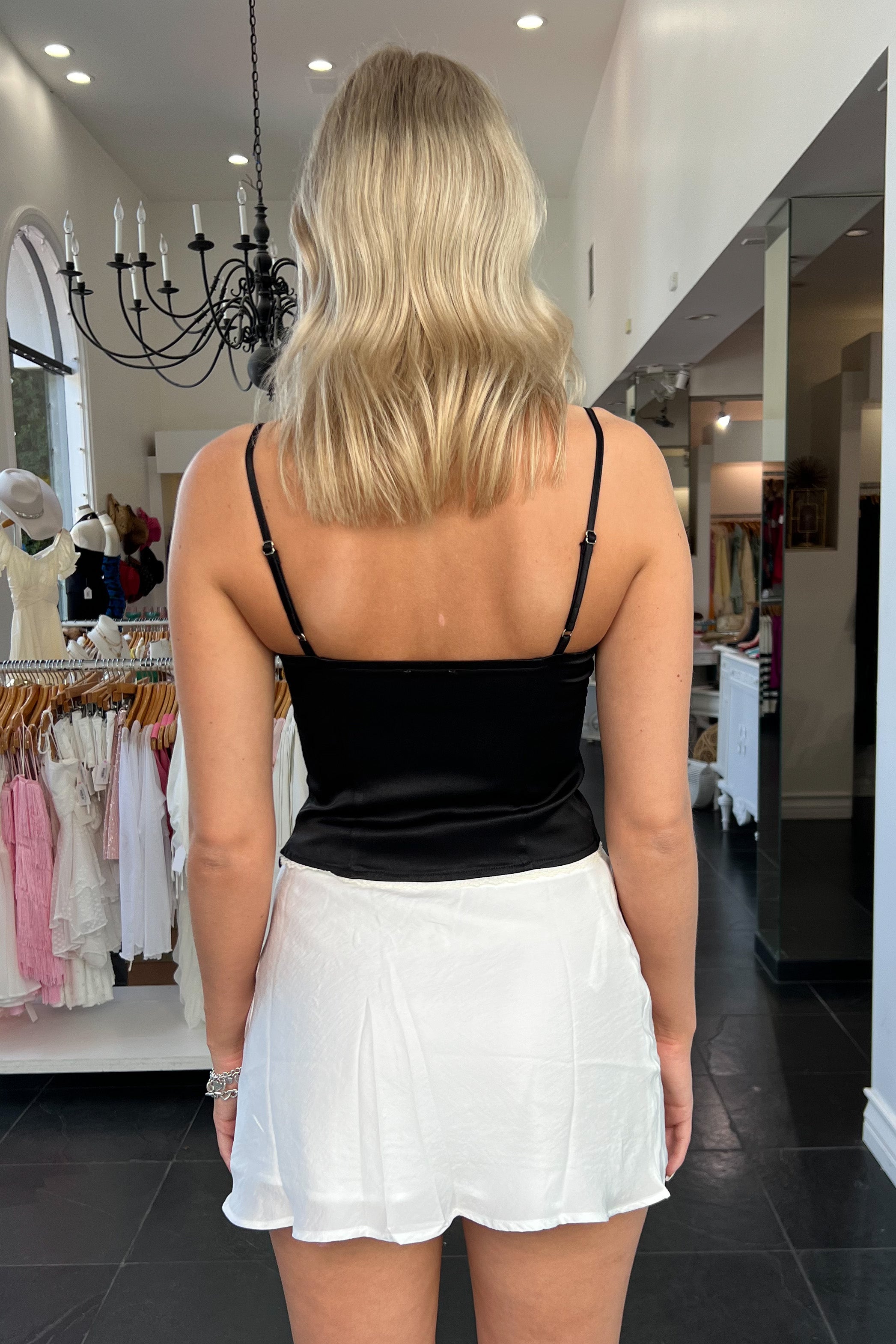 Sawyer Top-Black/Cream