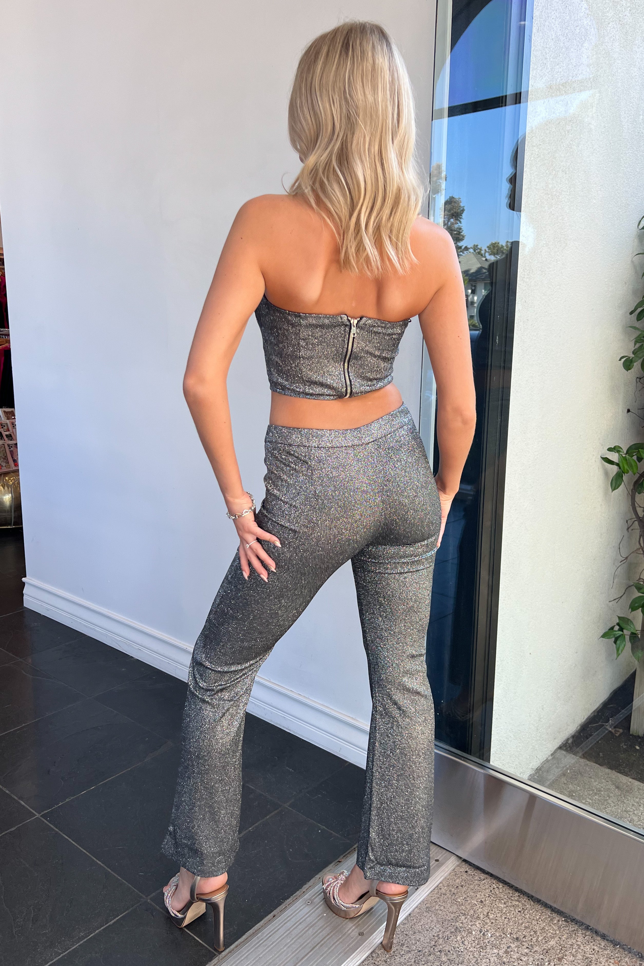 NYE Pant Set-Metal