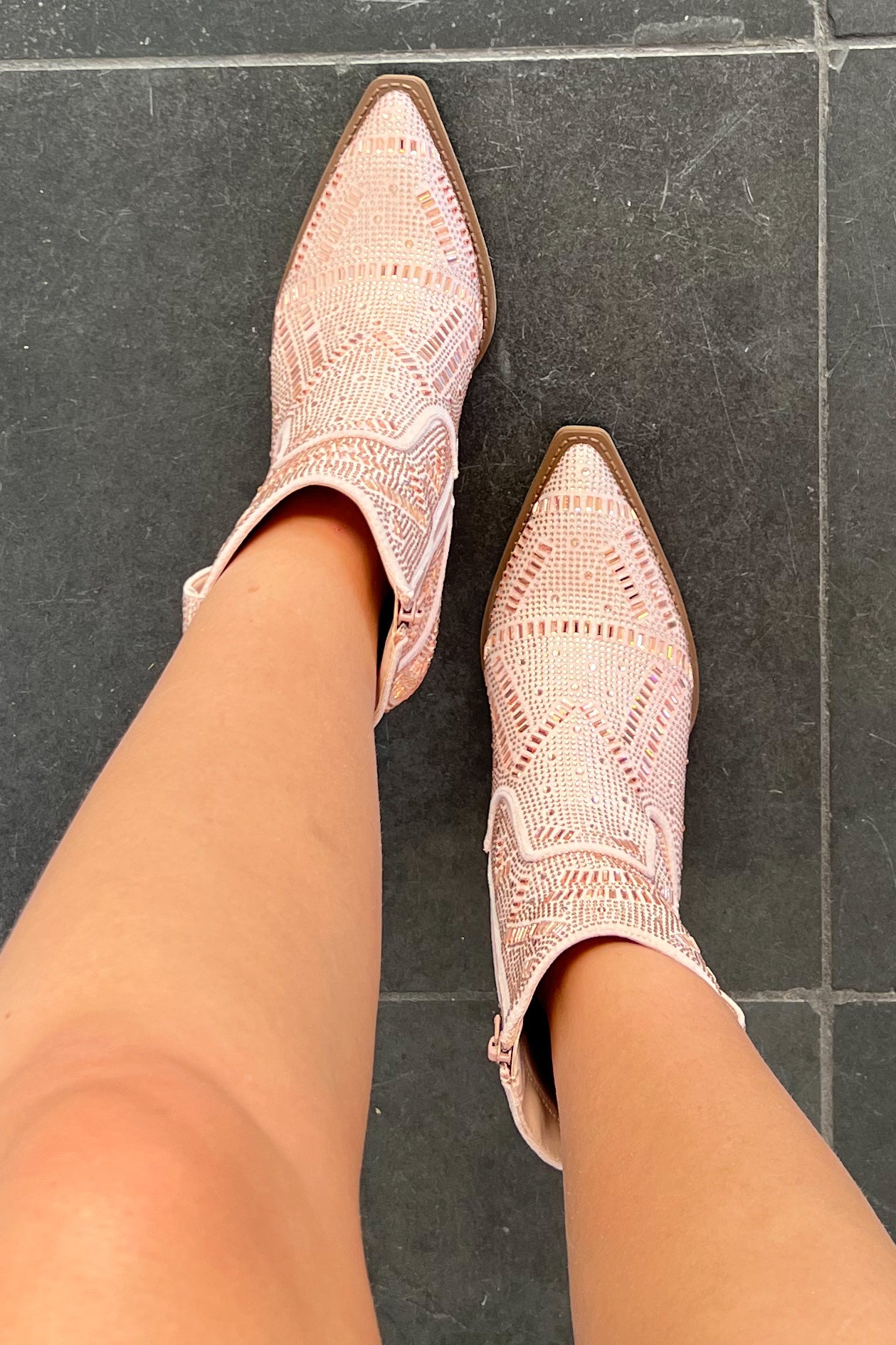 Golden Road Bootie-Rose Gold