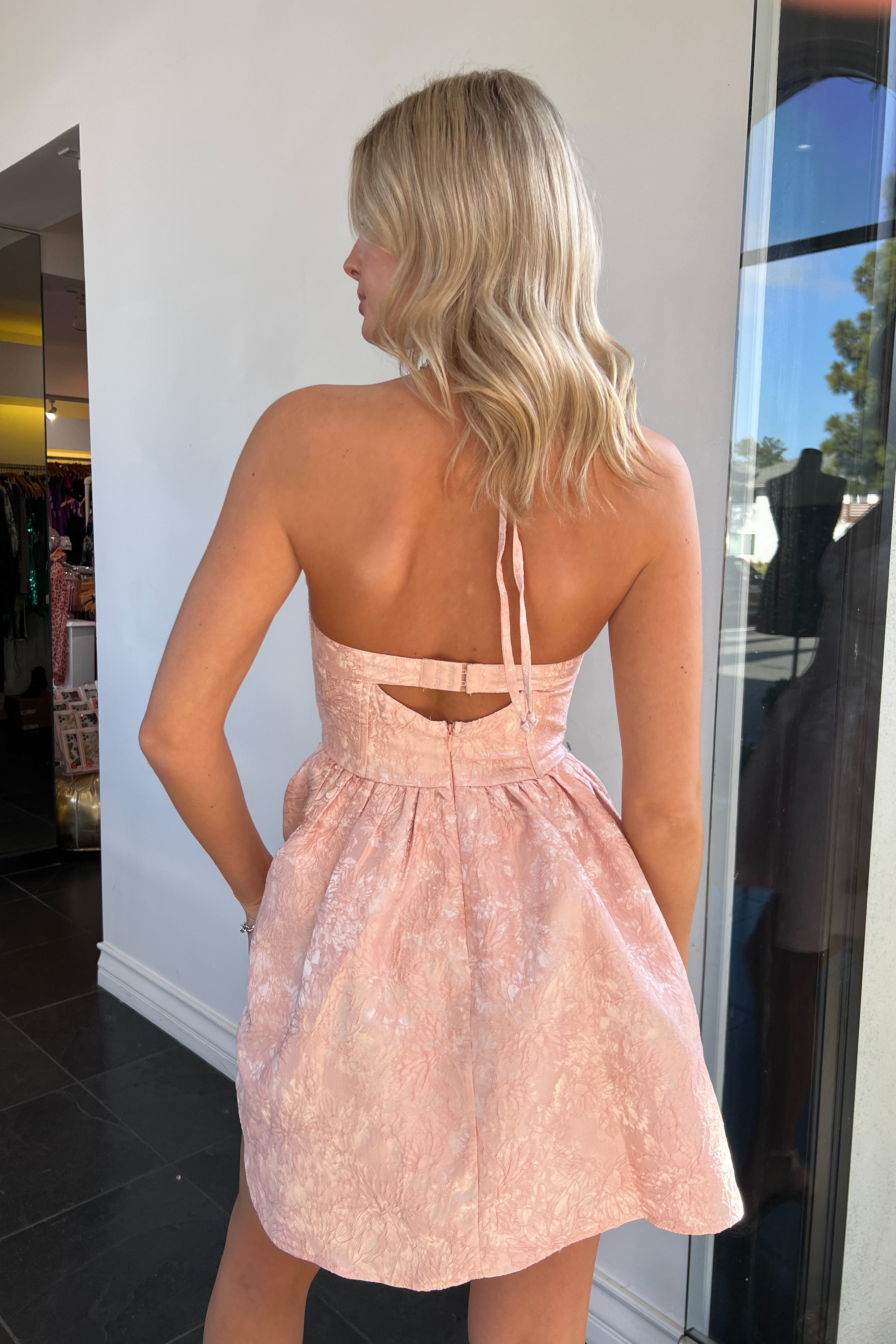 Bridgerton Dress-Baby Pink