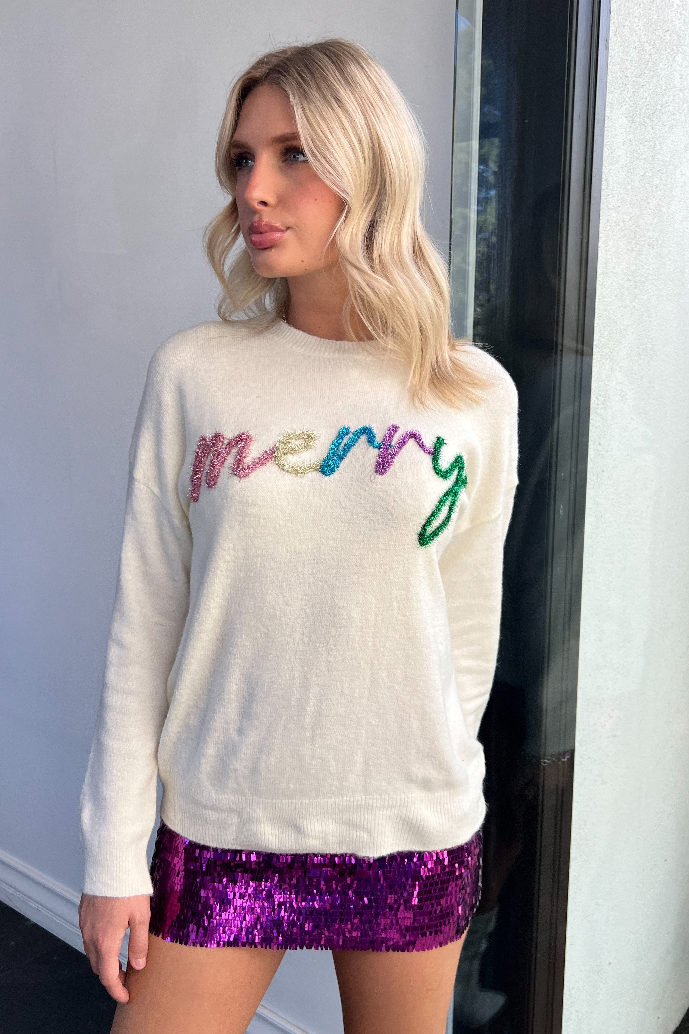 Kiss Me At Midnight Skirt-Purple