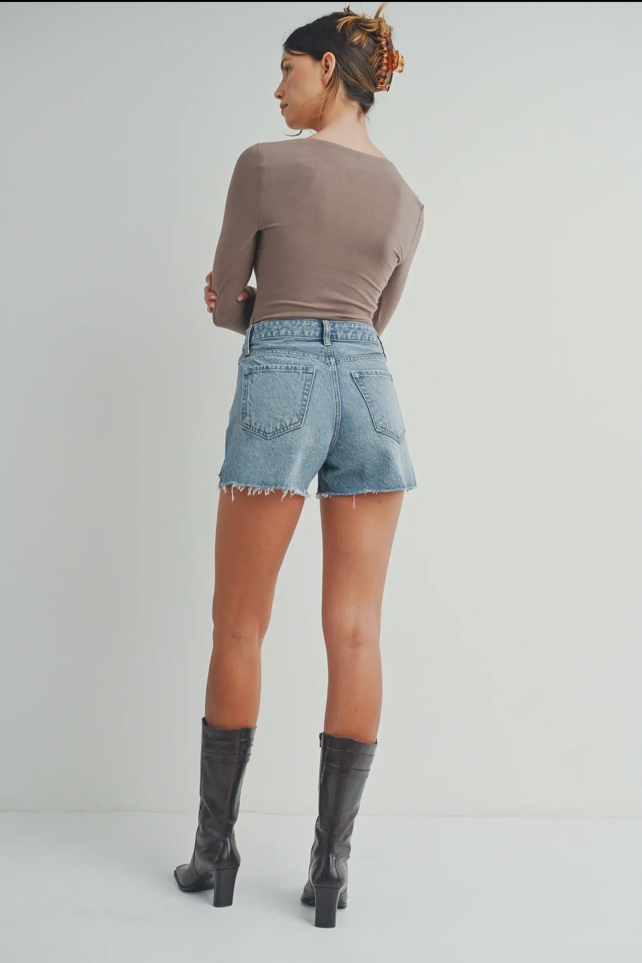 Tennessee Rodeo Denim Shorts-Medium