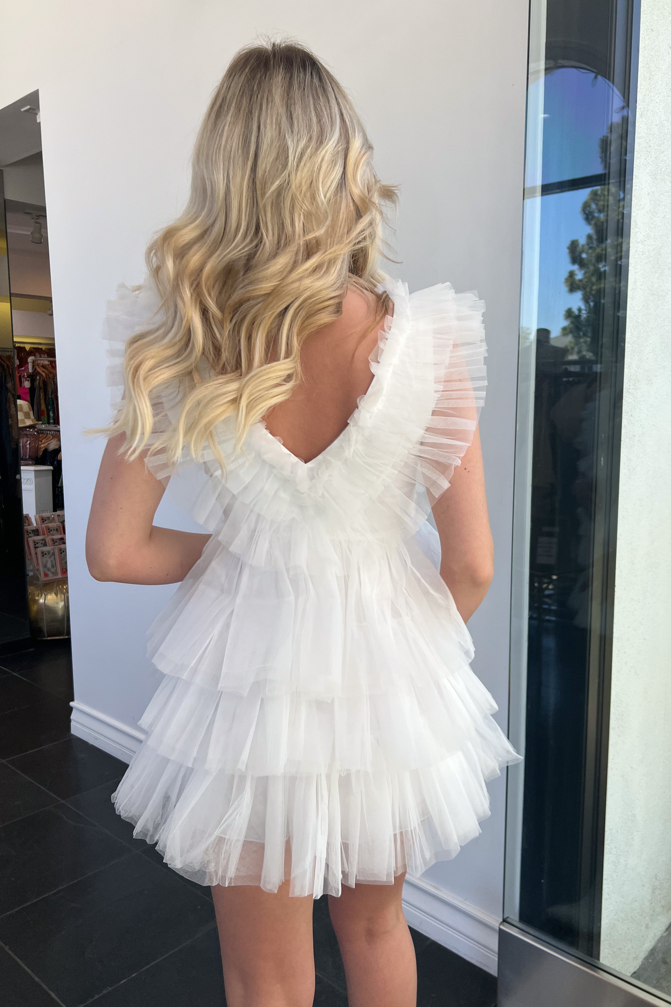 Babygirl Dress-White