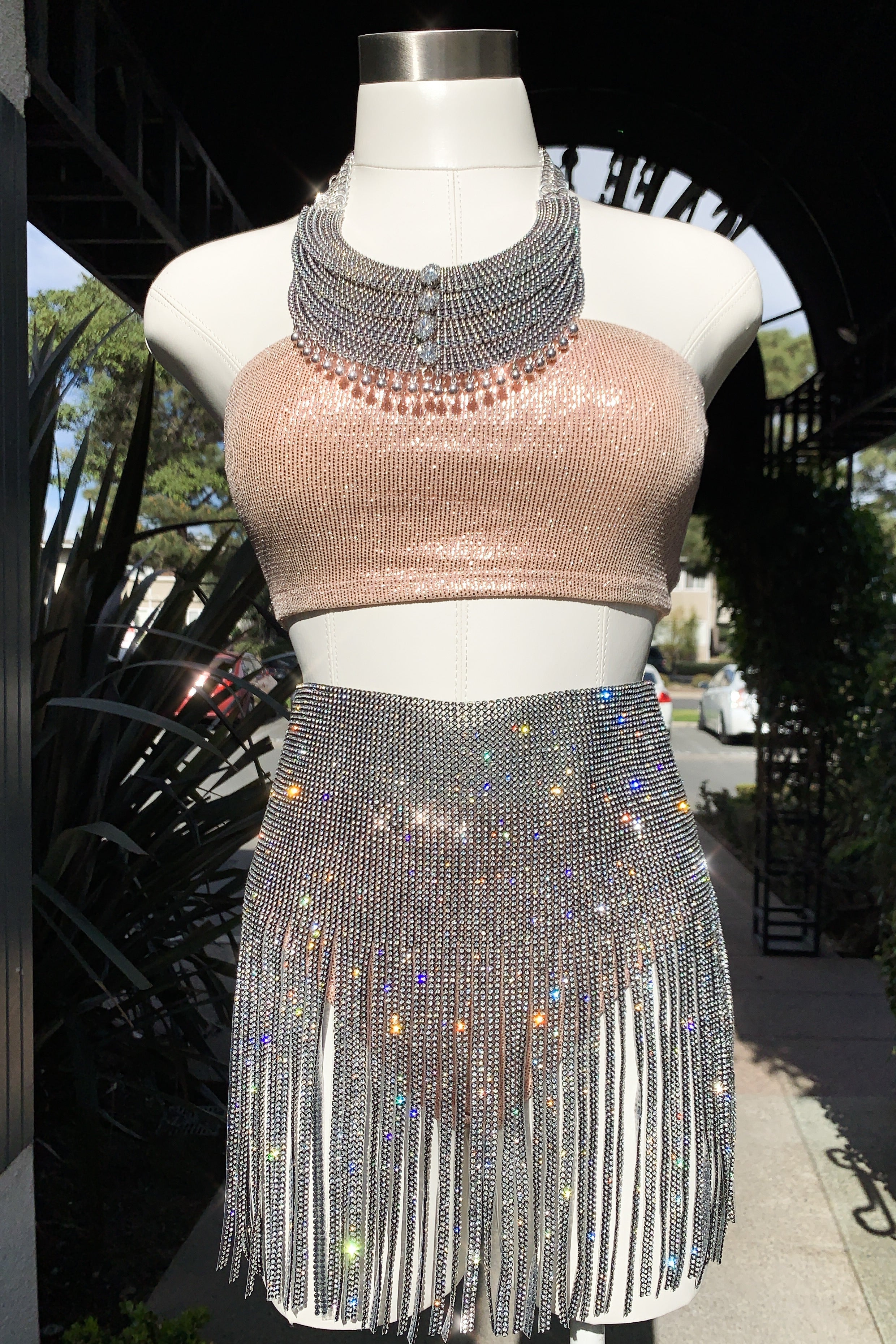 Brightest Lights Swim Set-Rose Gold