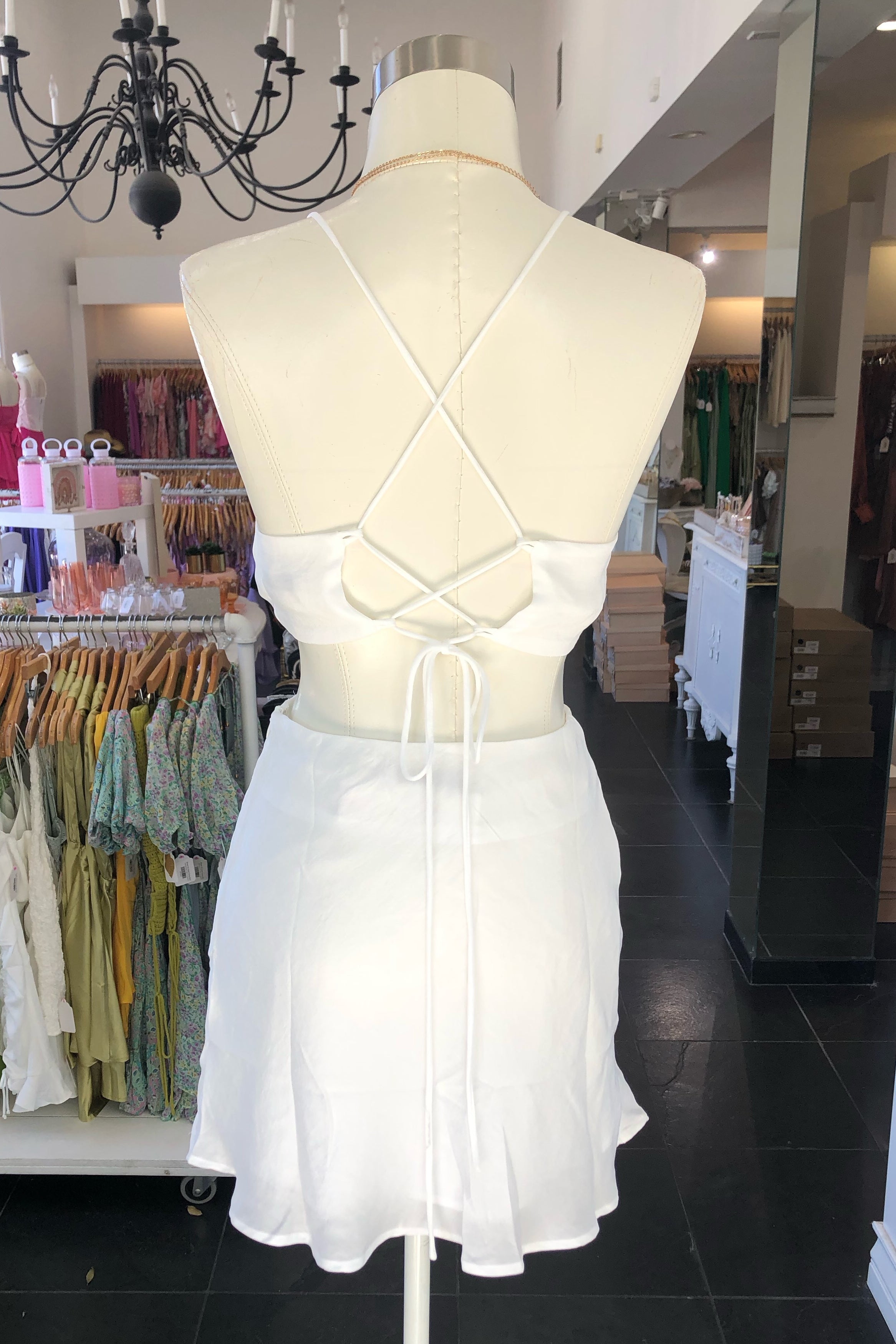 Summer In Paris Top-White