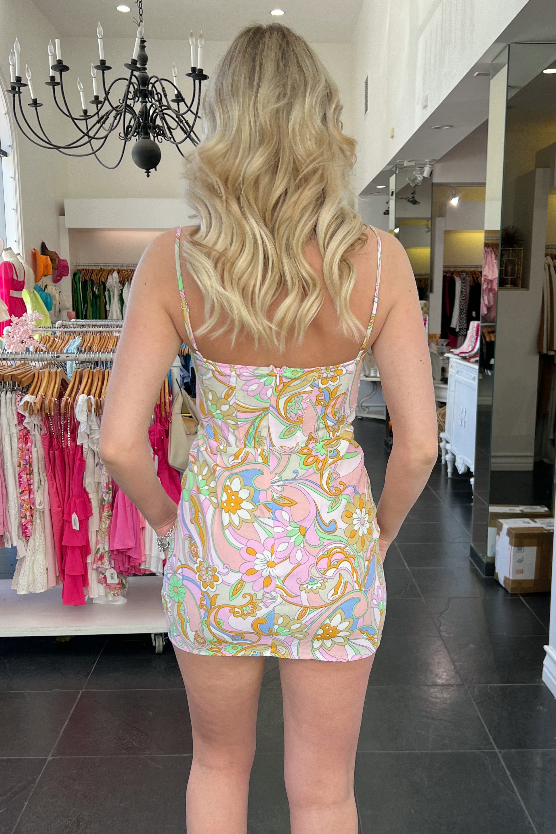 Pucci Dress-Pink Multi