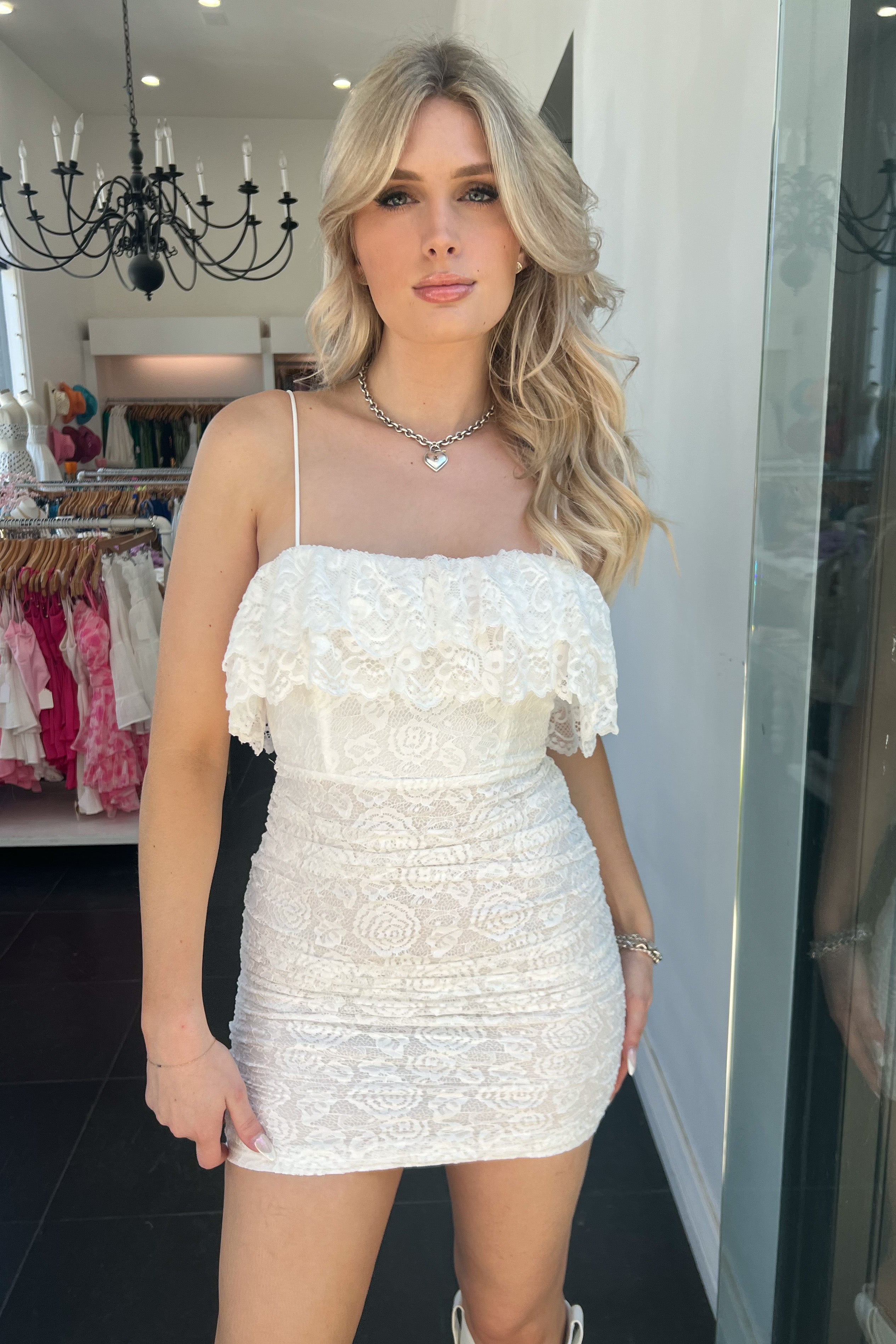 Invitation Dress-White