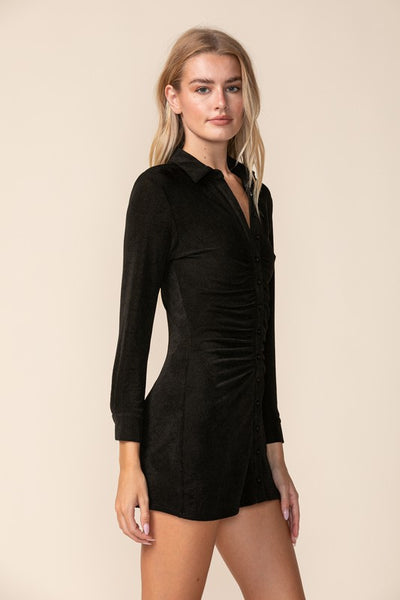 Jean Dress-Black – Love Lola