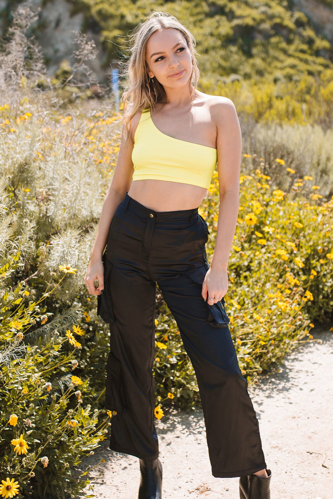 She Bad Top-Neon Yellow