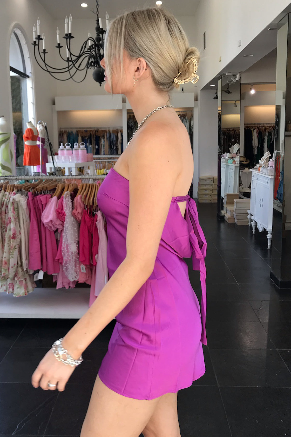 Chrishell Dress-Orchid