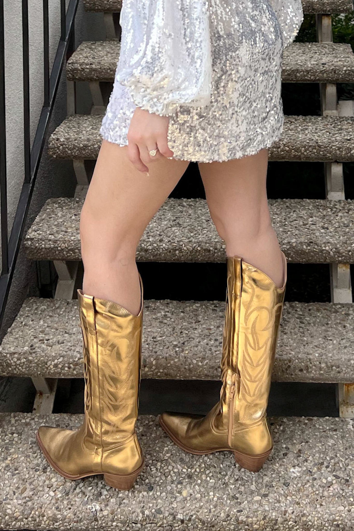 Matisse Agency Western Boot-Gold