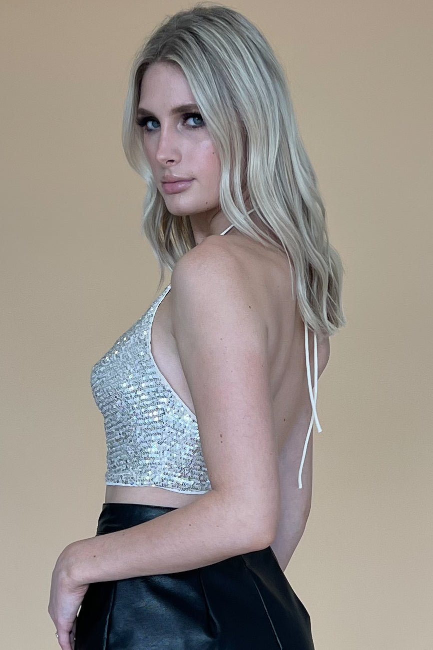 Believe In Magic Top-Silver