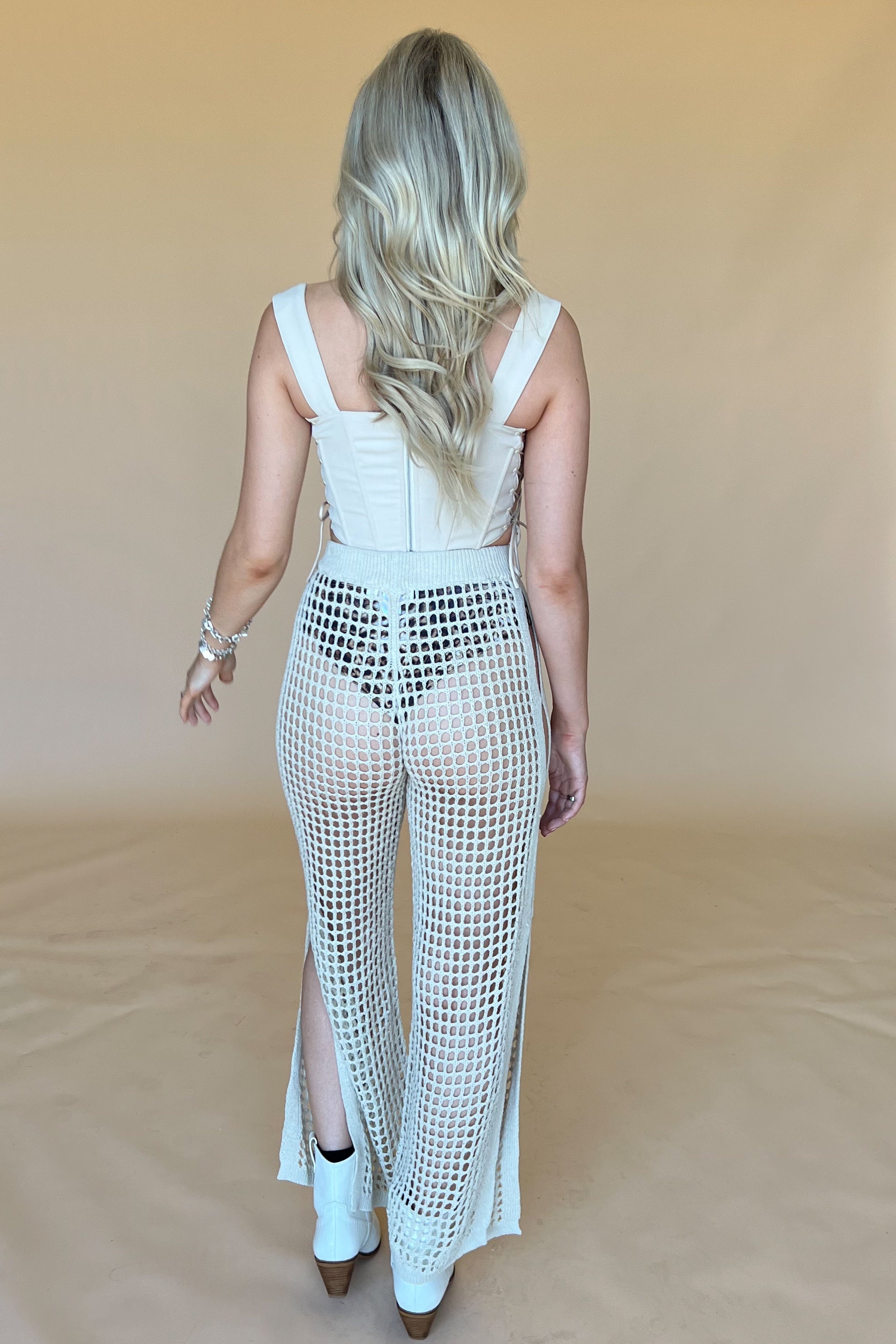 French Nights Top-Tan