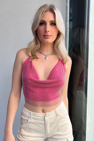 Rose Cut Out Top-Off White