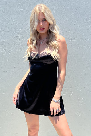 Tulum Mini Dress-Brown