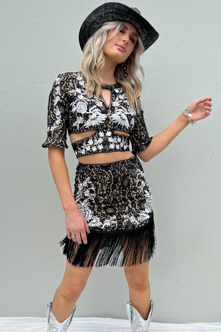 Ravers Skirt-Black