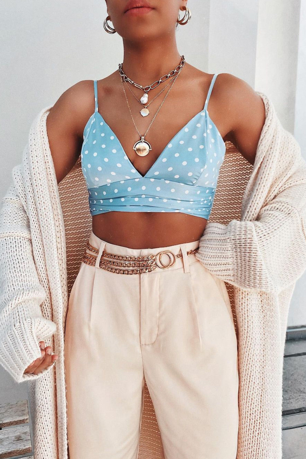 Talia Chain Belt-Gold