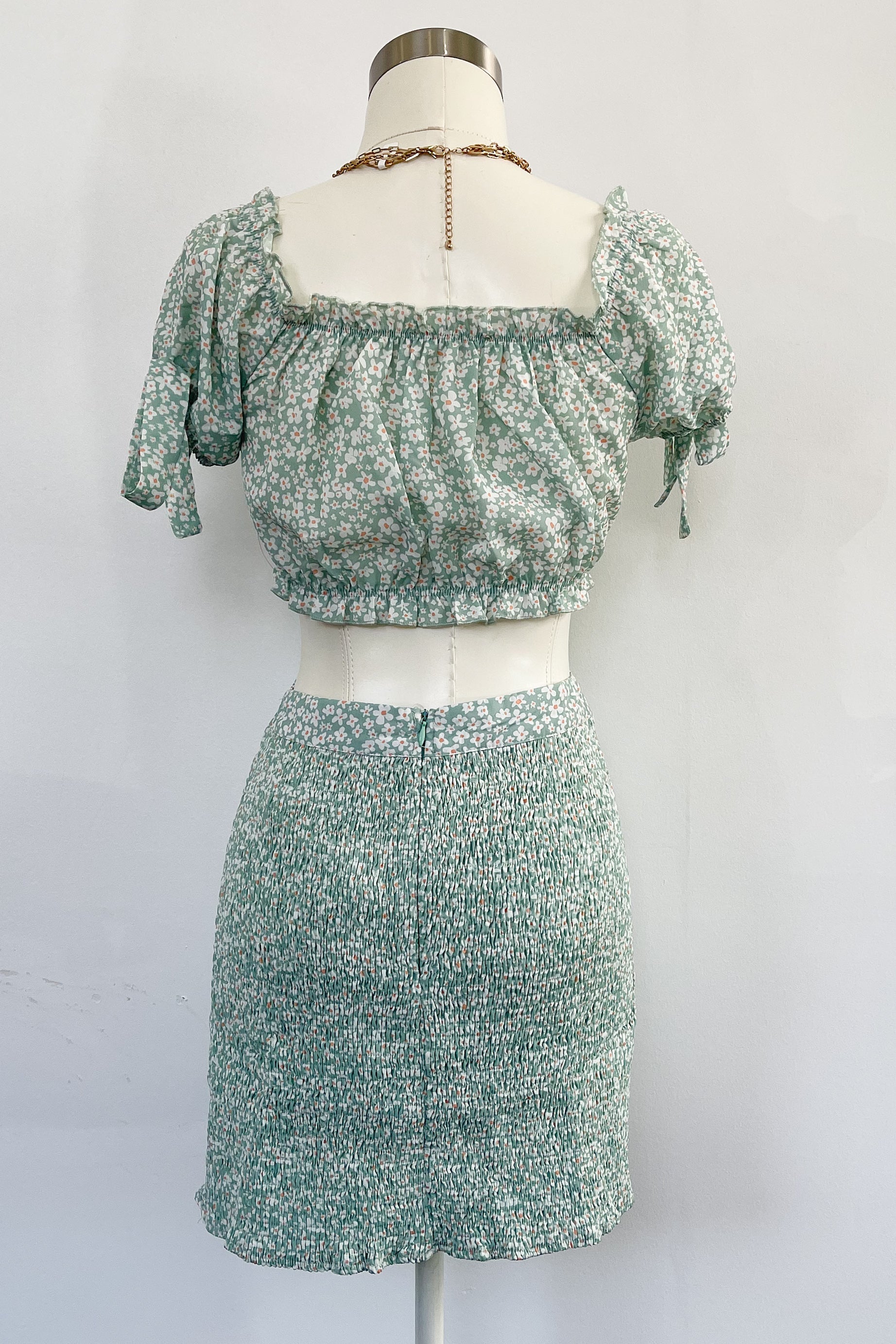 Angelina Dress-Green