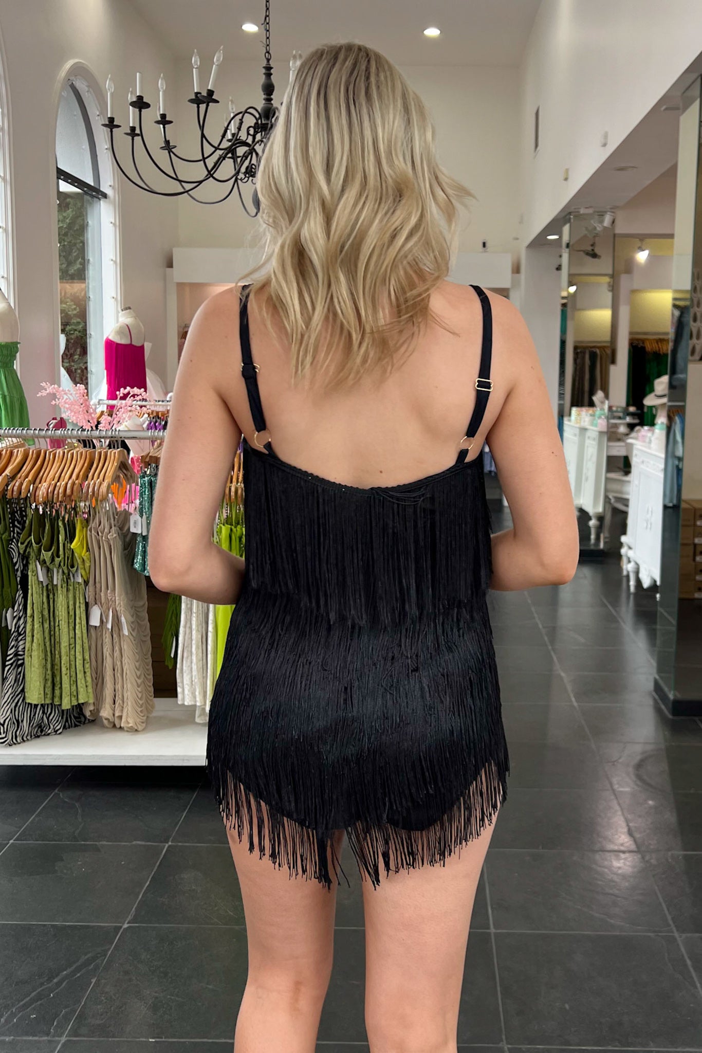 Shake It Dress-Black