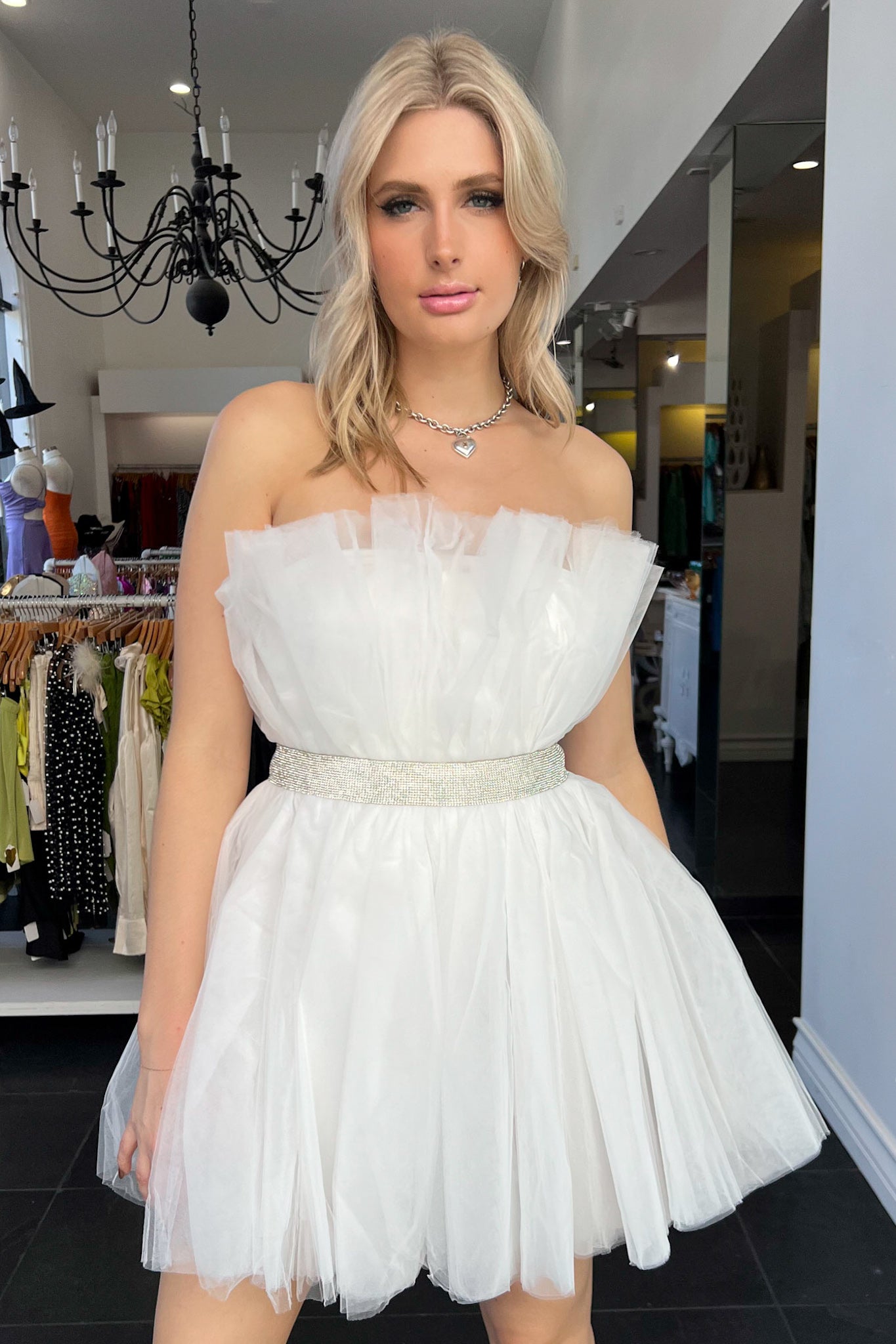 Bachelorette Dress-White