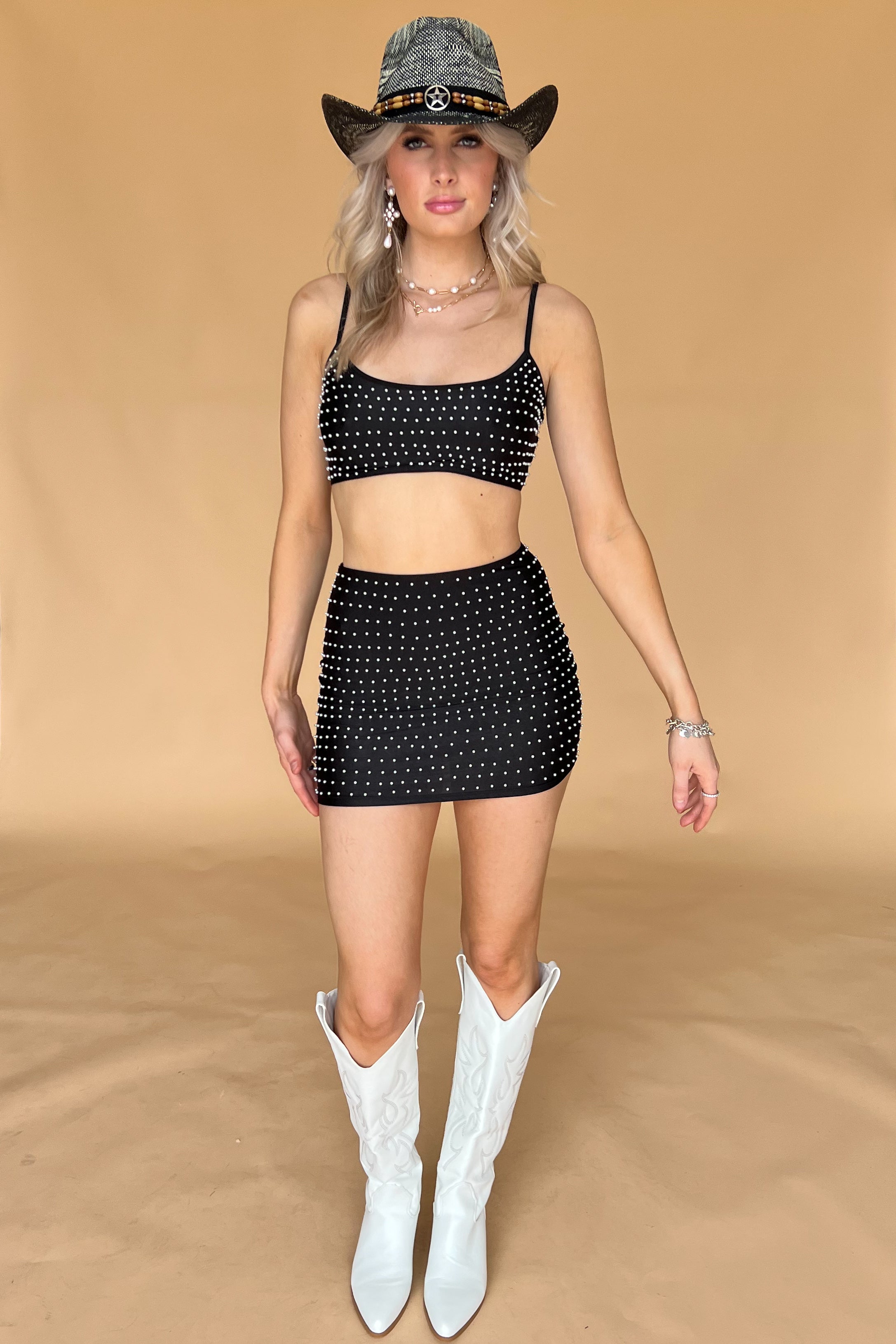 Tenille Dress Set-Black