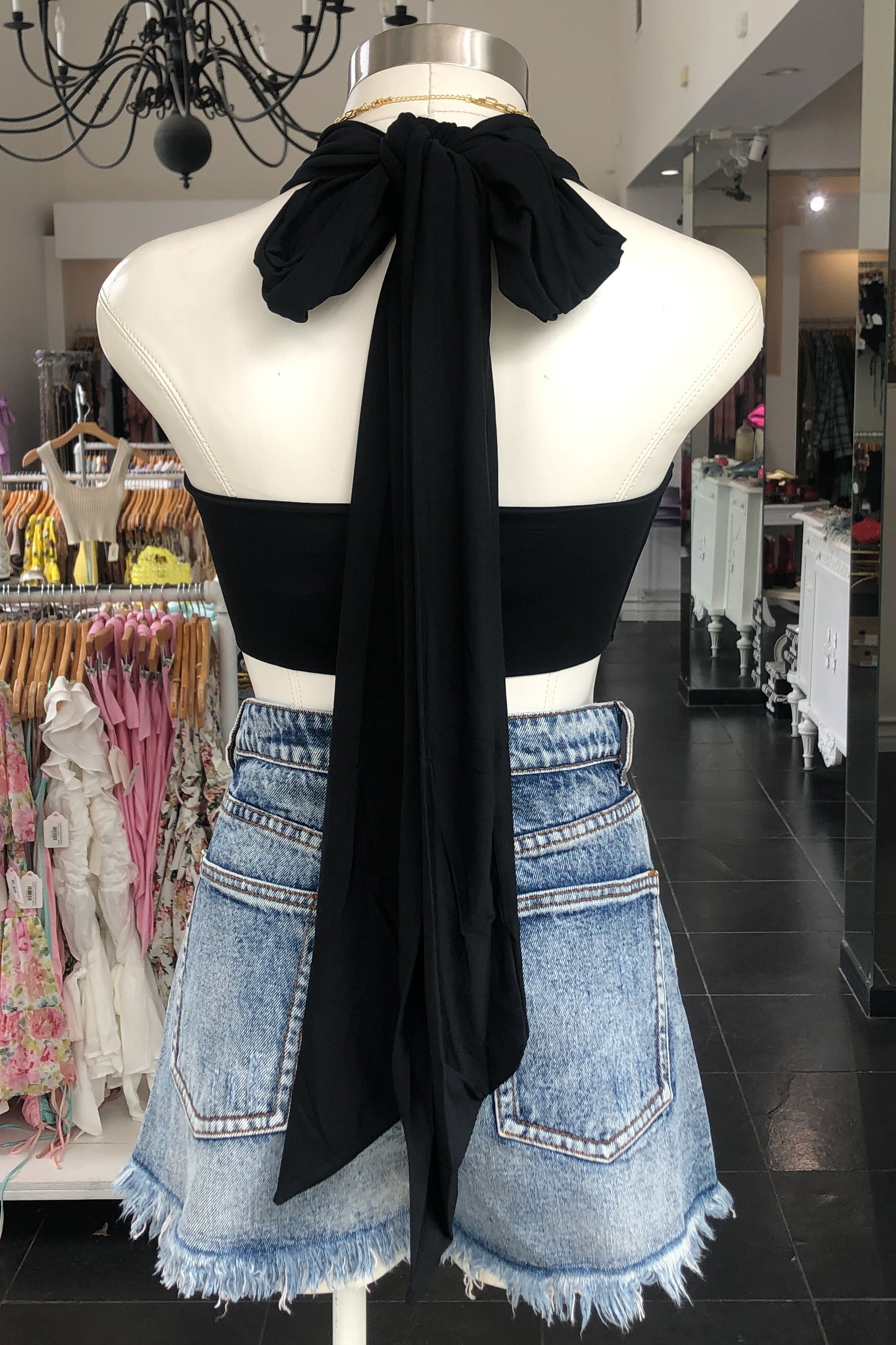 Let Me Count The Ways Top-Black