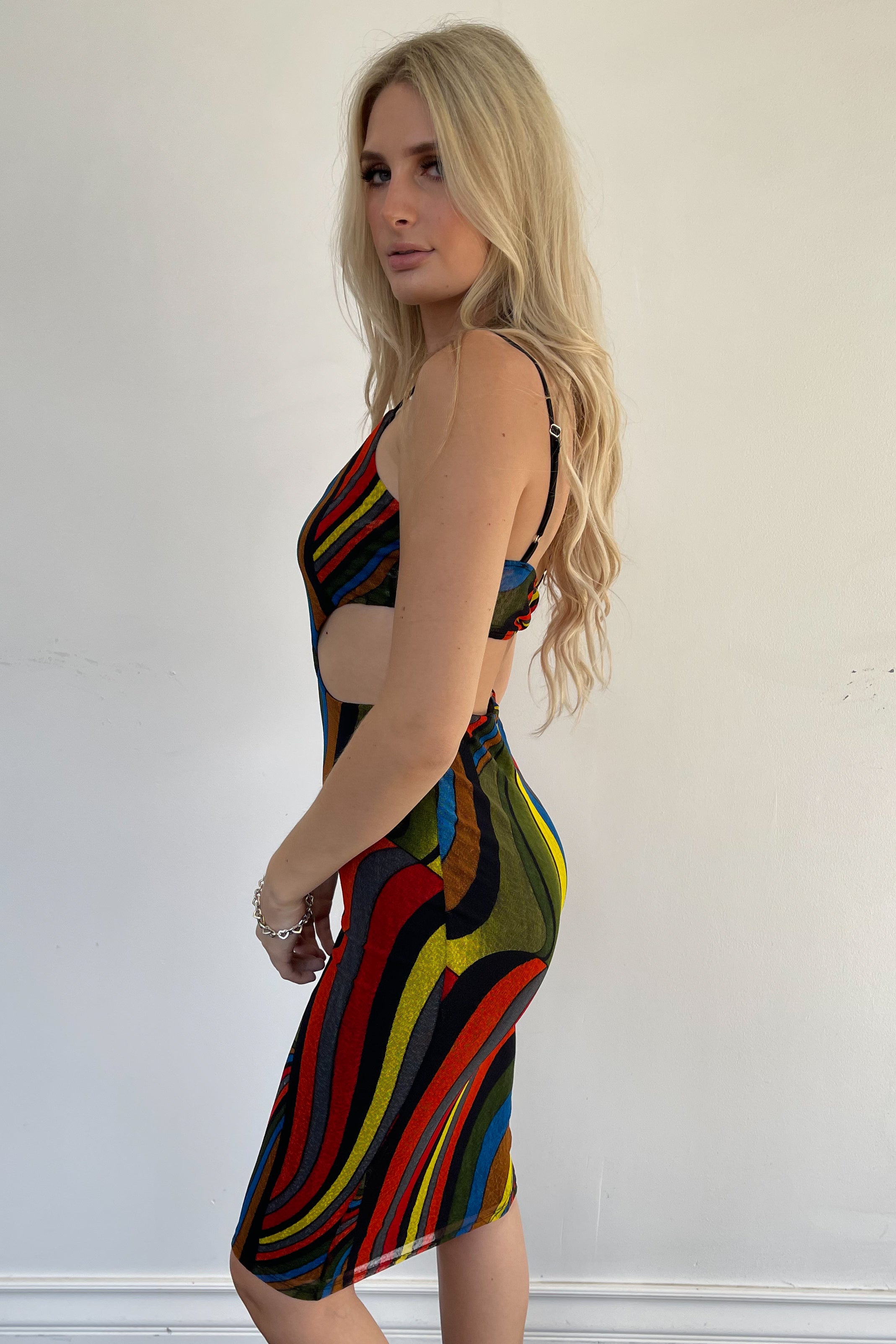 Jamaica Nights Dress-Multi