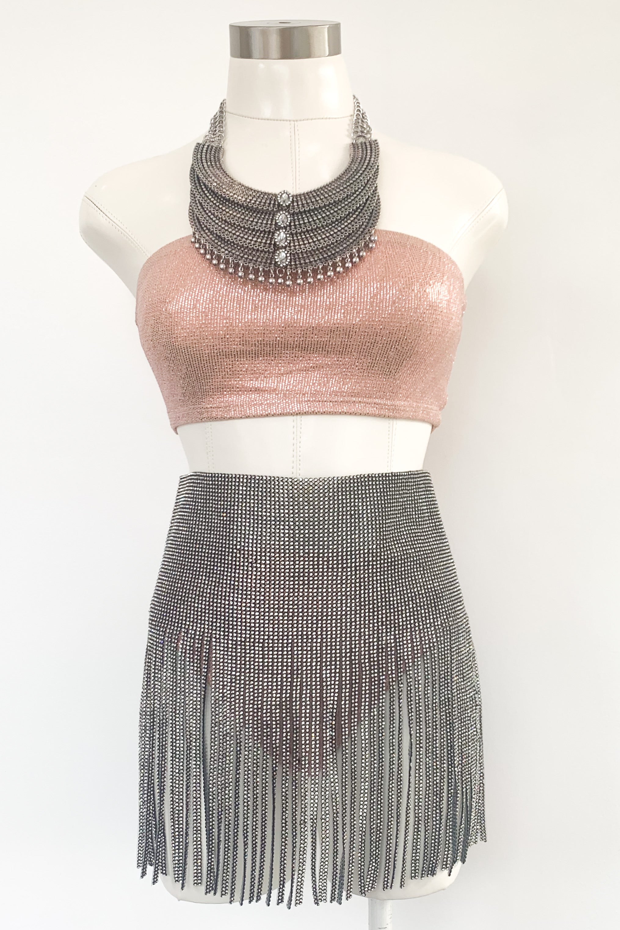 Feel The Rhythm Fringe Skirt