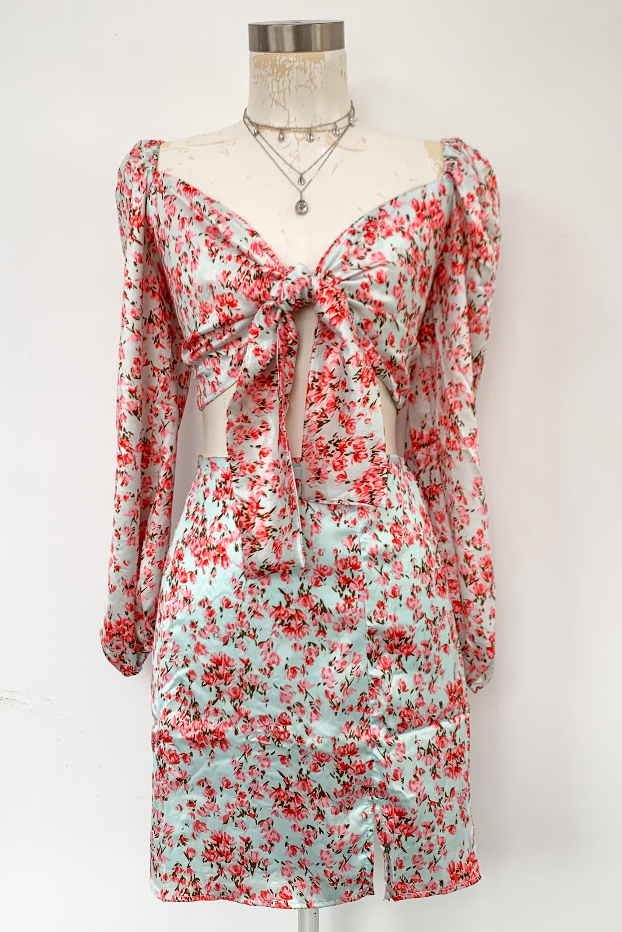 Margo Dress Set-Mint
