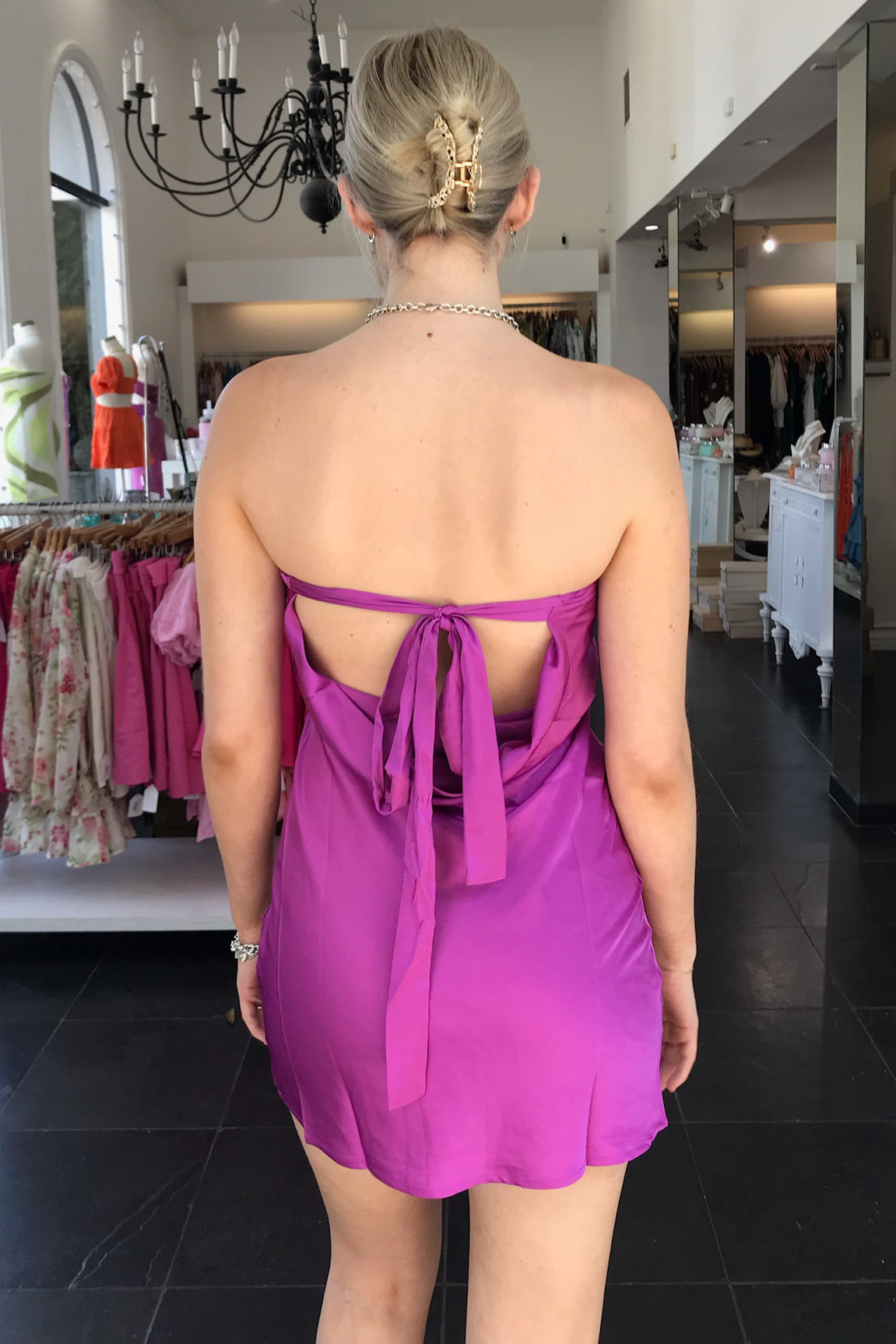 Chrishell Dress-Orchid