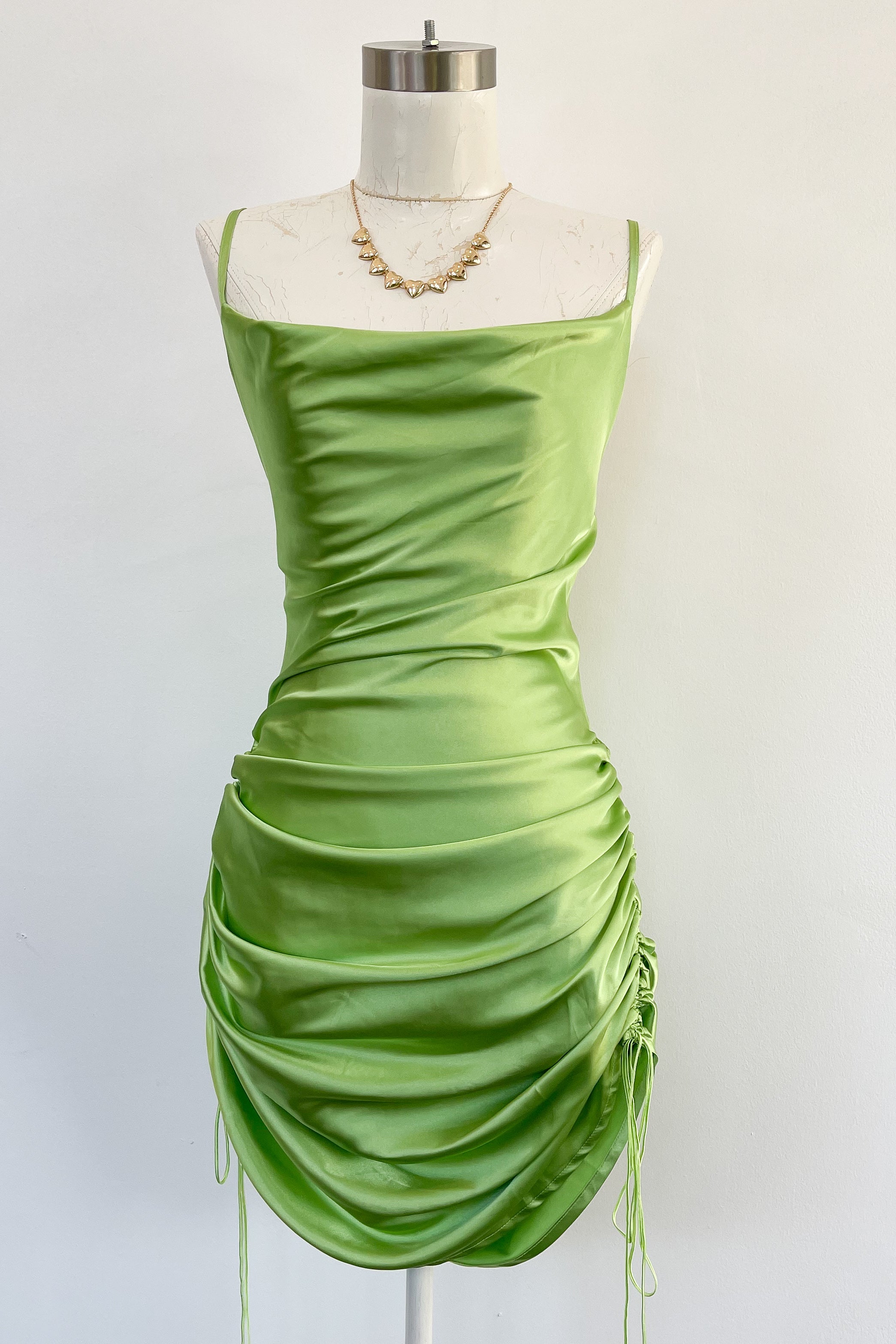 Three Way Dress-Lime