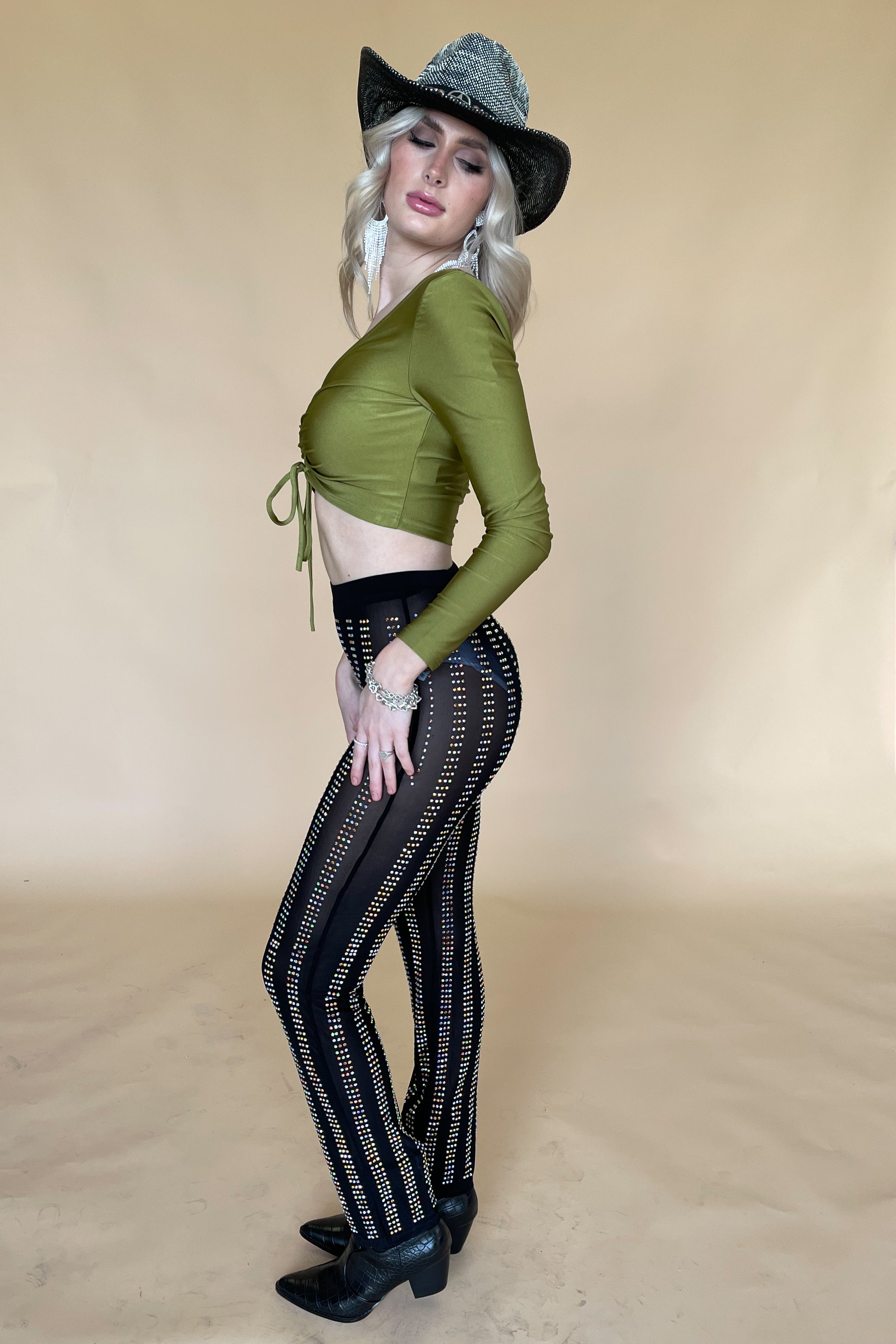 Green Eyed Girl Top-Watergrass