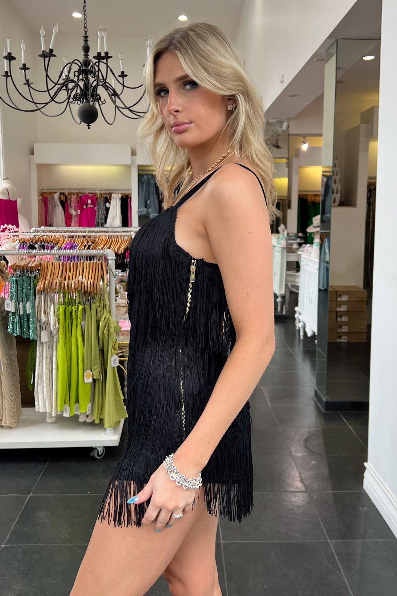 Shake It Dress-Black