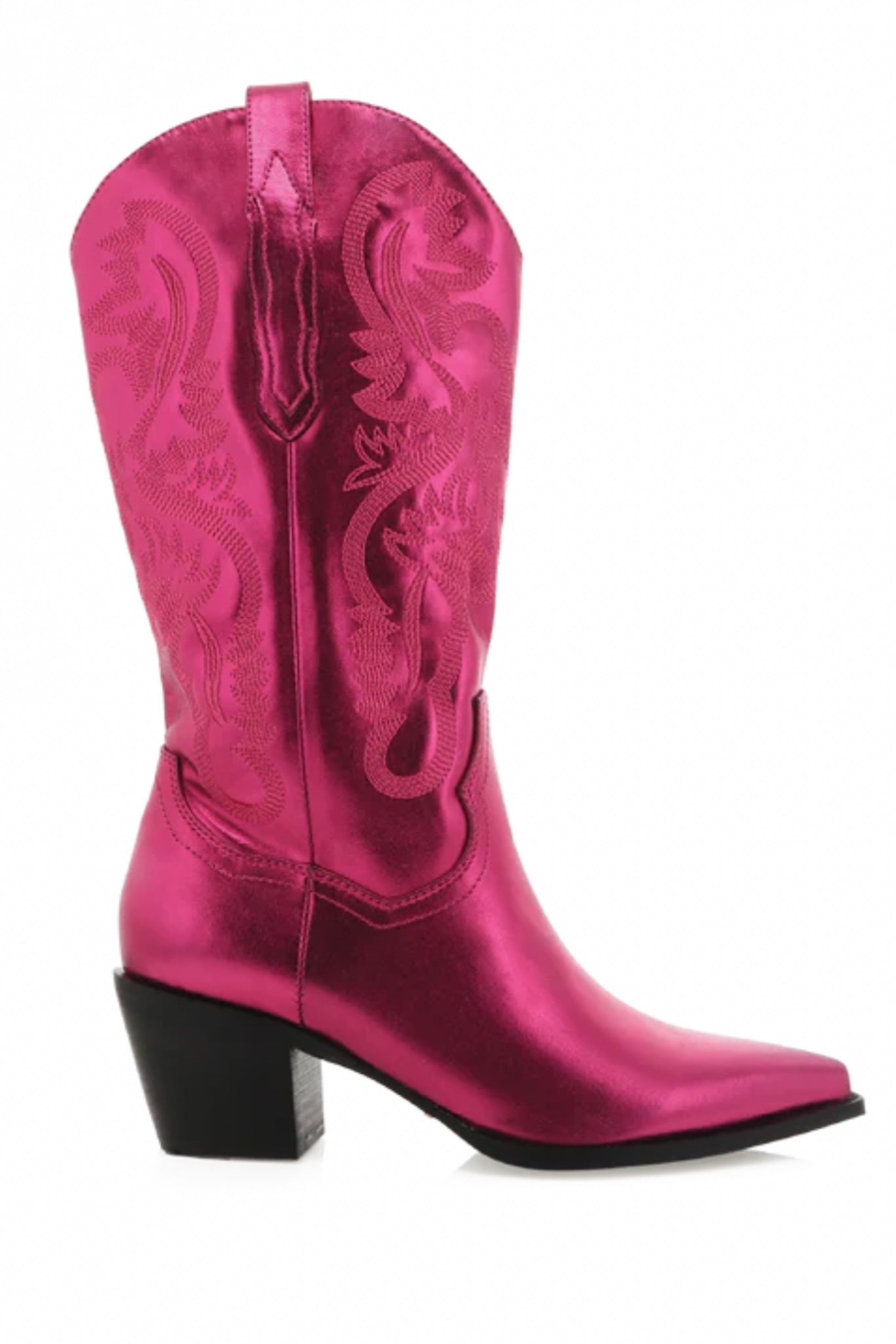 Billini Danilo Western Boot-Fuchsia Metallic