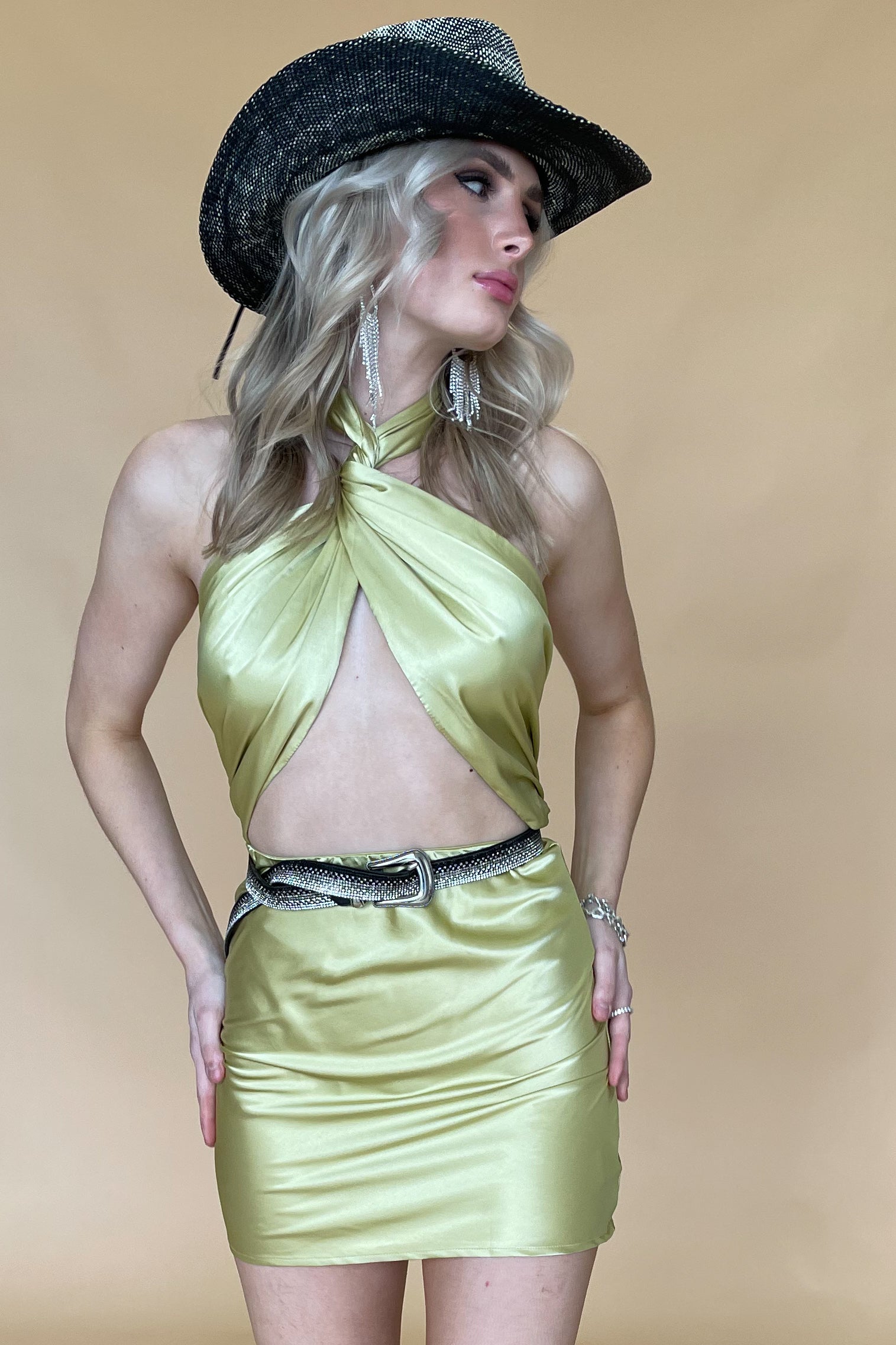 What A Stunner Dress-Citrine