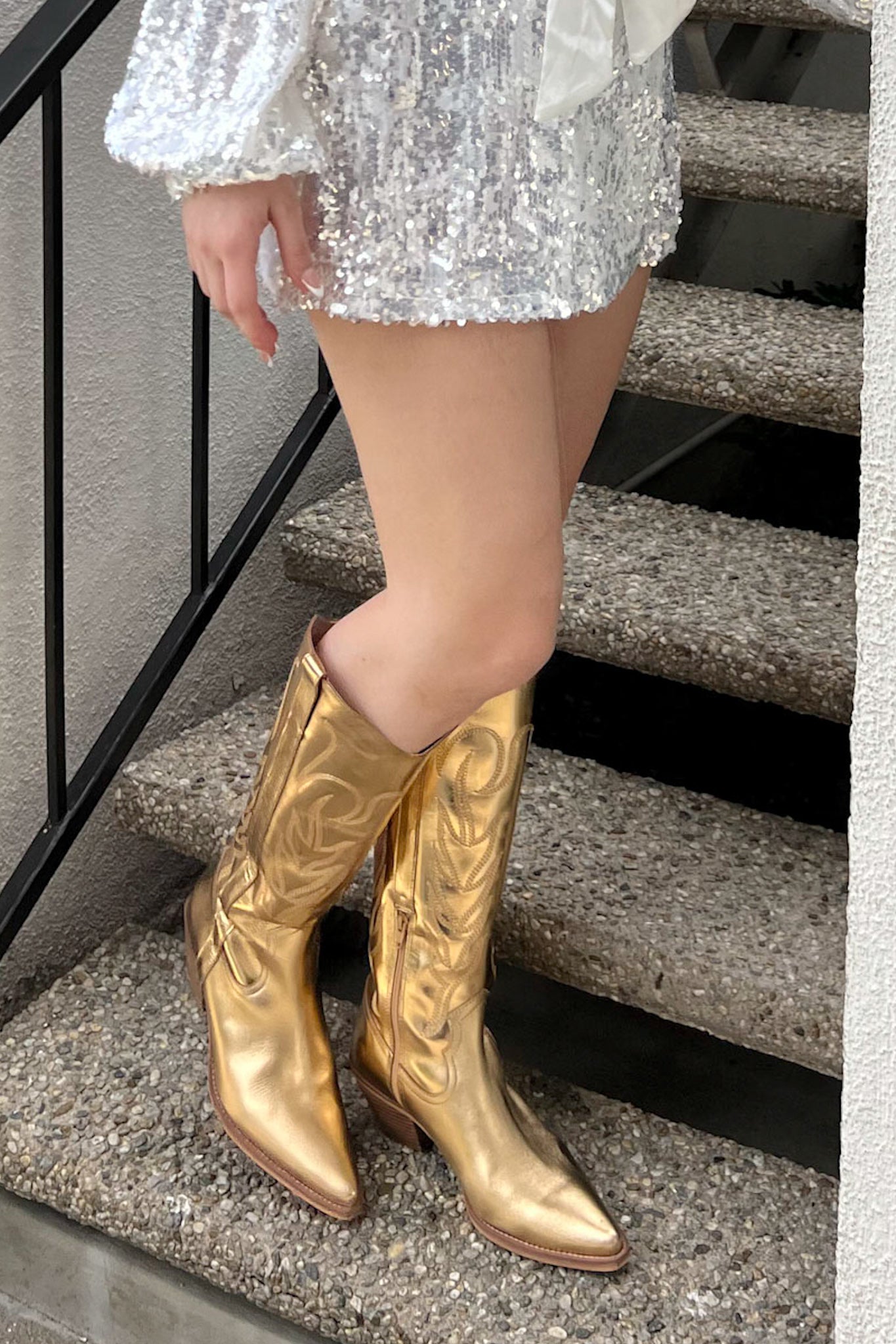 Matisse Agency Western Boot-Gold