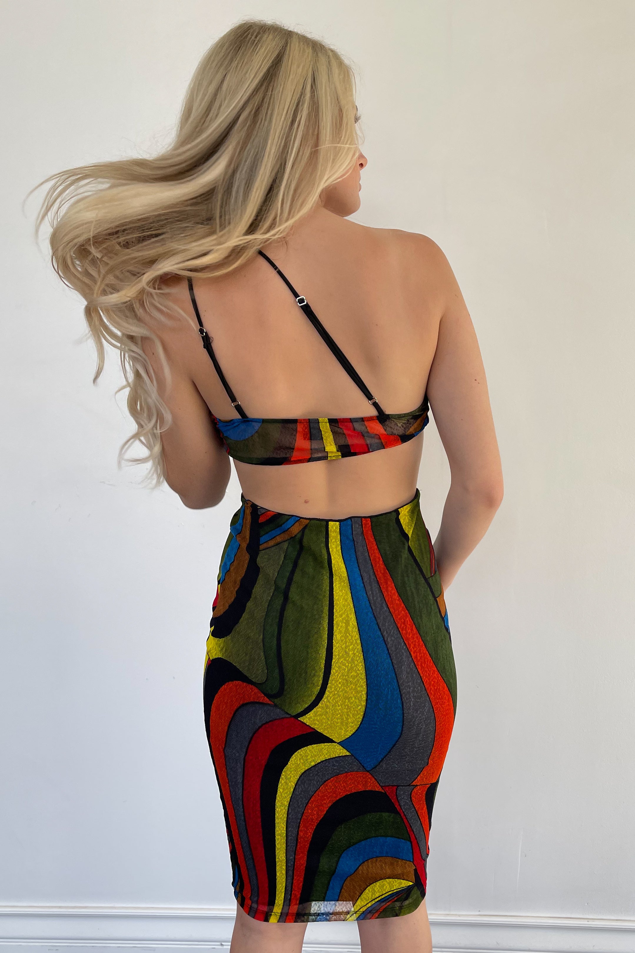 Jamaica Nights Dress-Multi