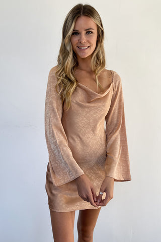 Nights In New York Bodysuit-Gold