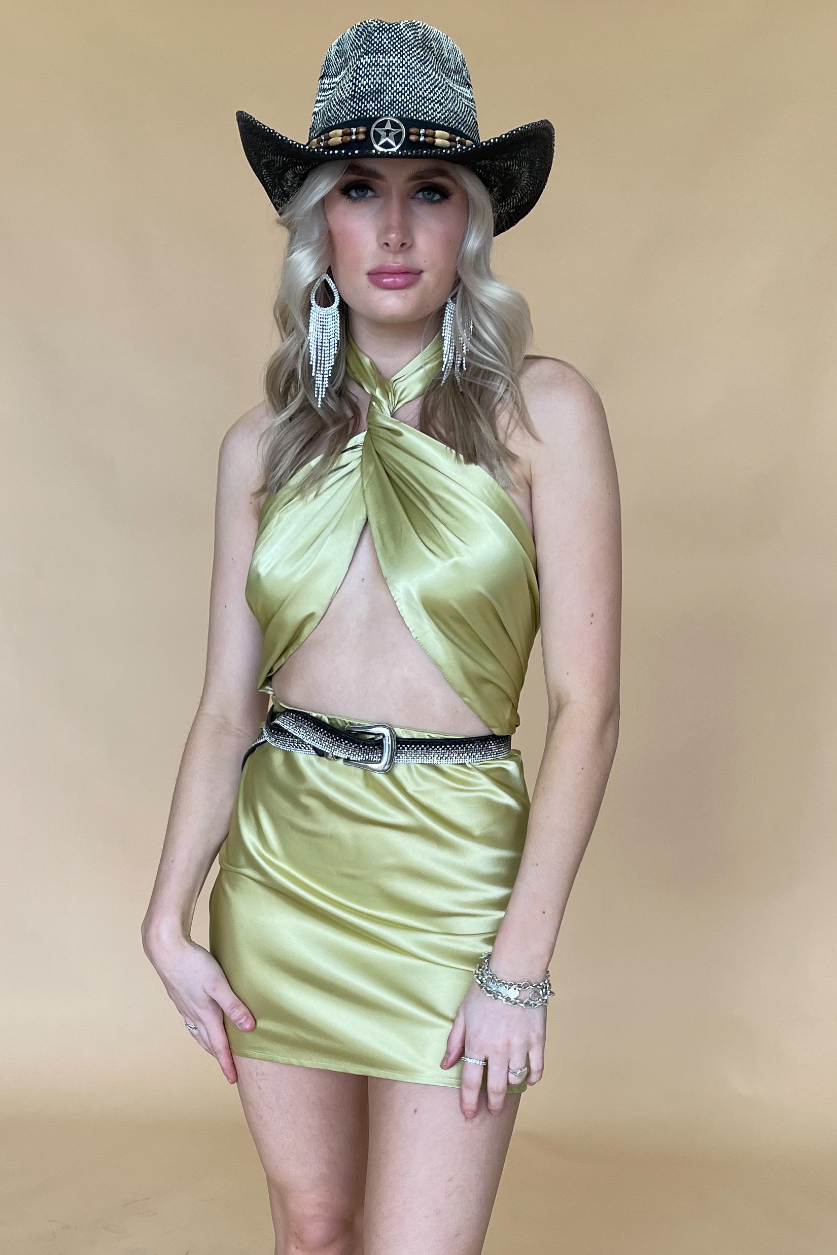 What A Stunner Dress-Citrine