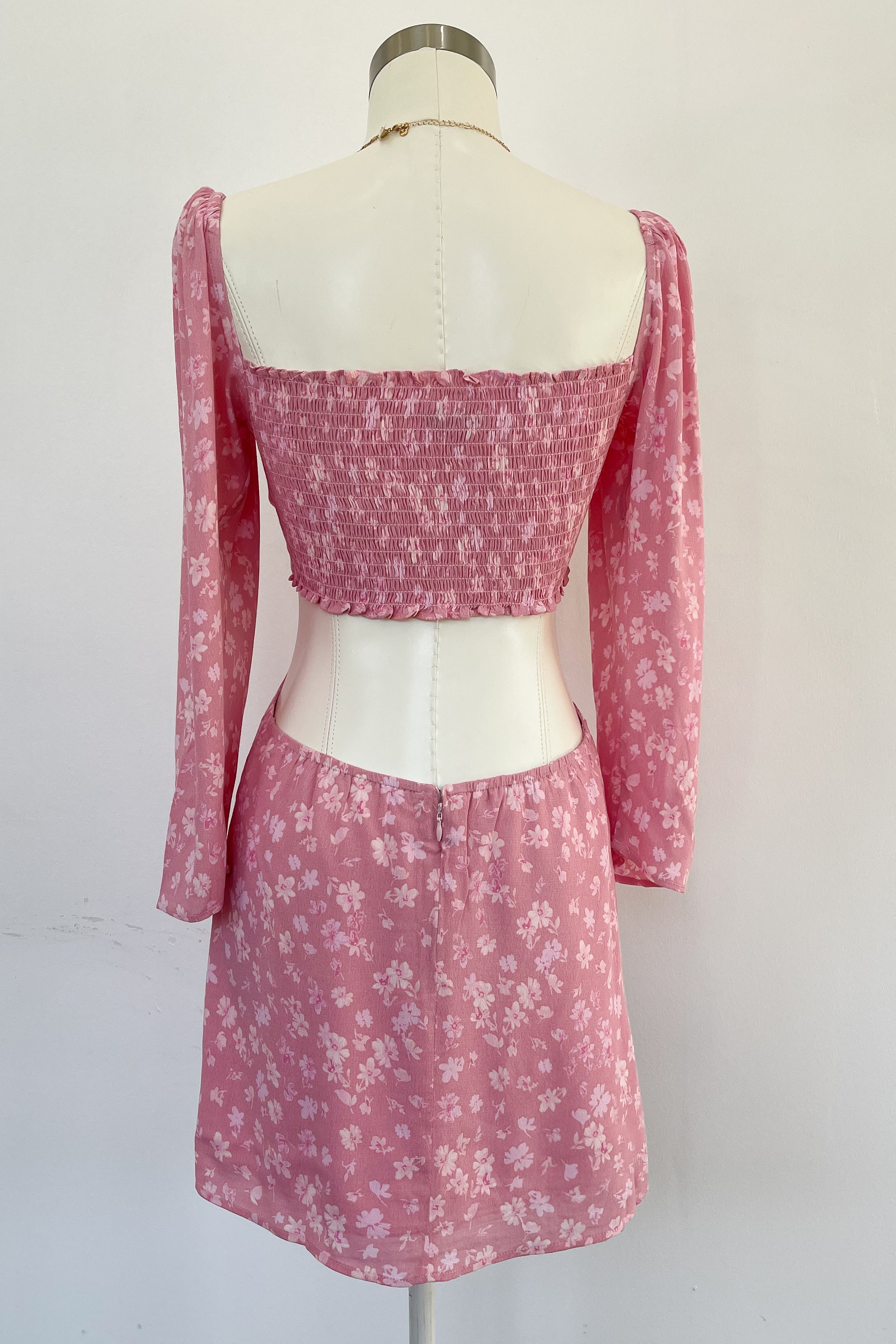 Shape Of You Dress-Pink