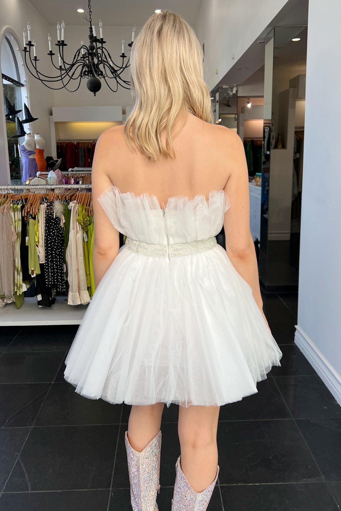 Bachelorette Dress-White