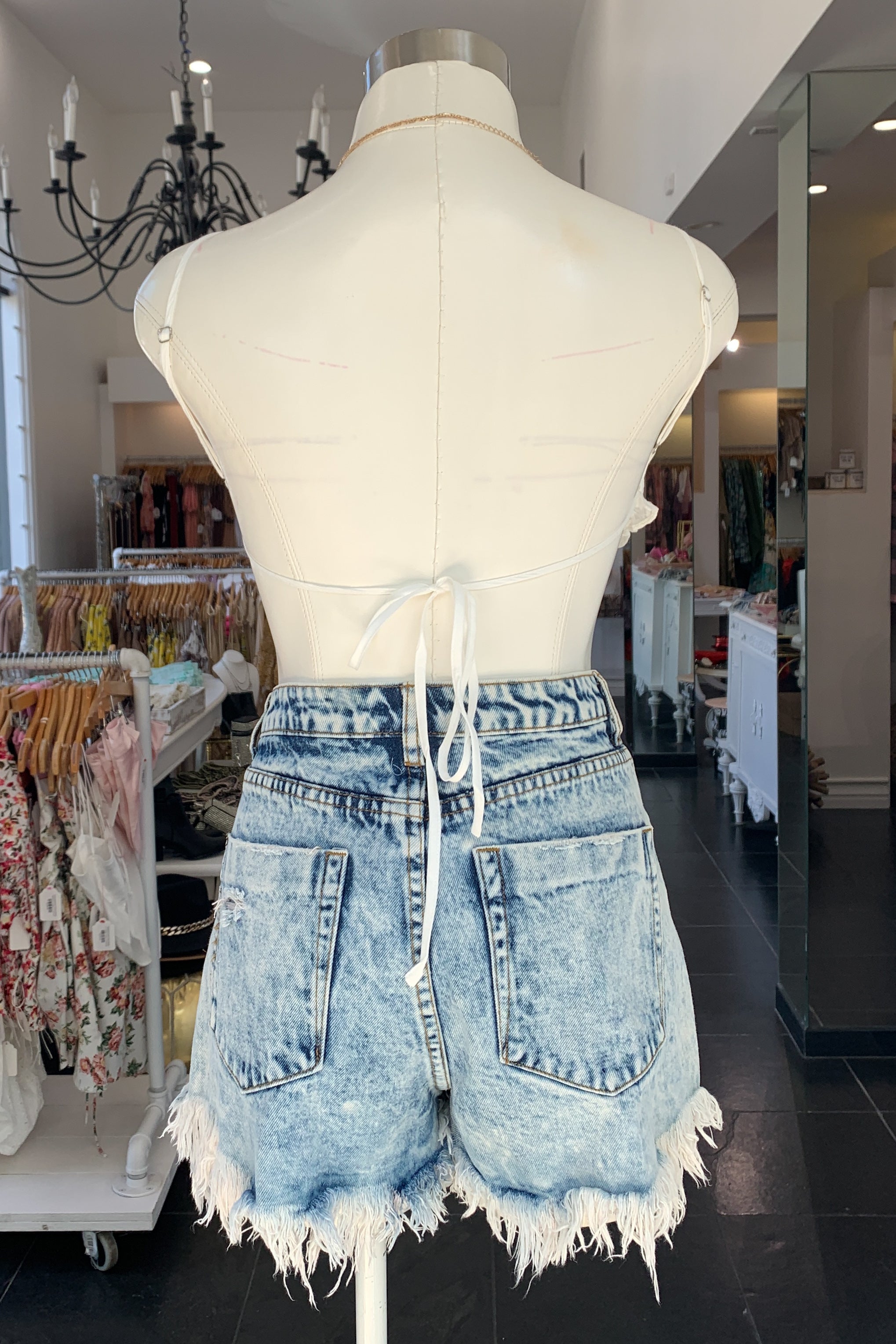 Crazy About You Top-White