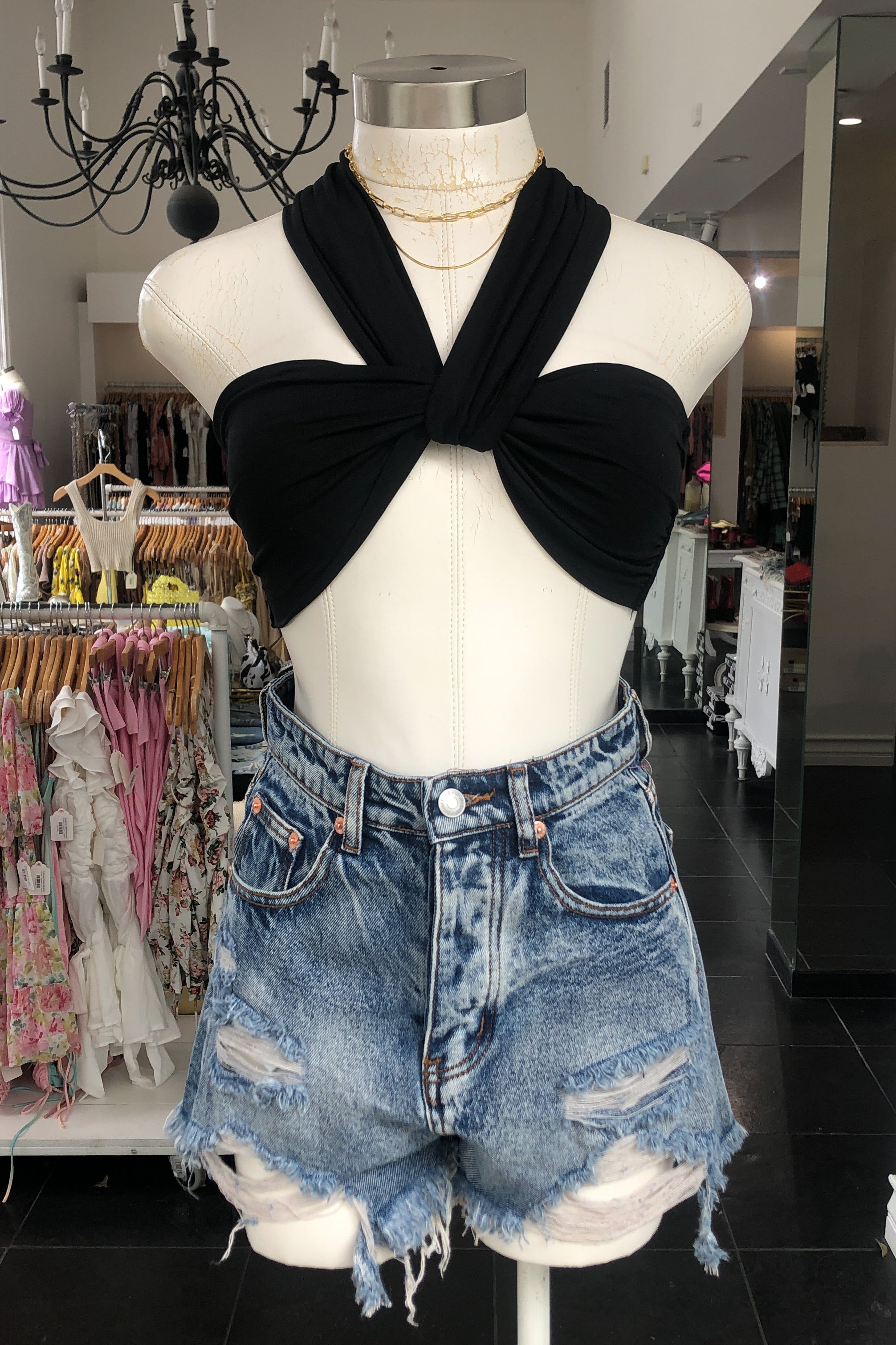 Let Me Count The Ways Top-Black