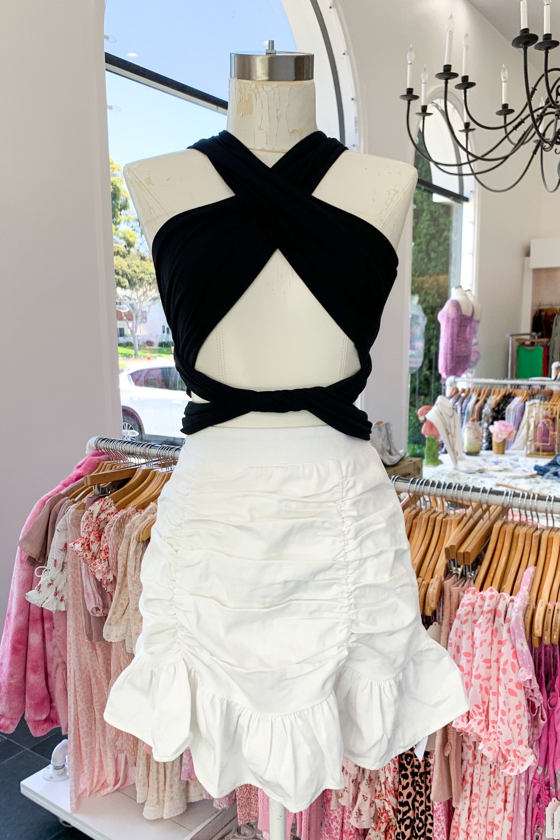 Let Me Count The Ways Top-Black