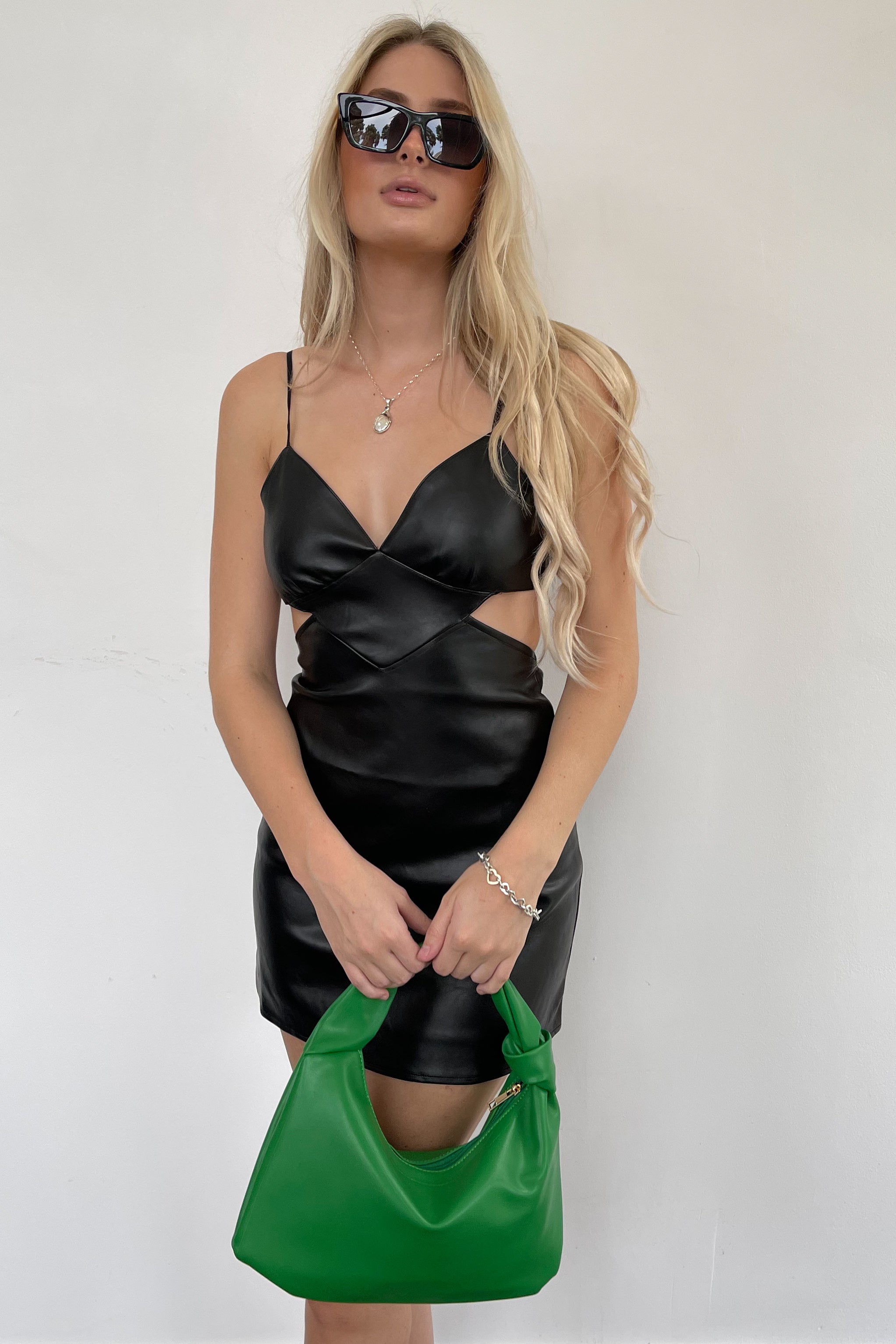 Iggy Mini Dress-Black